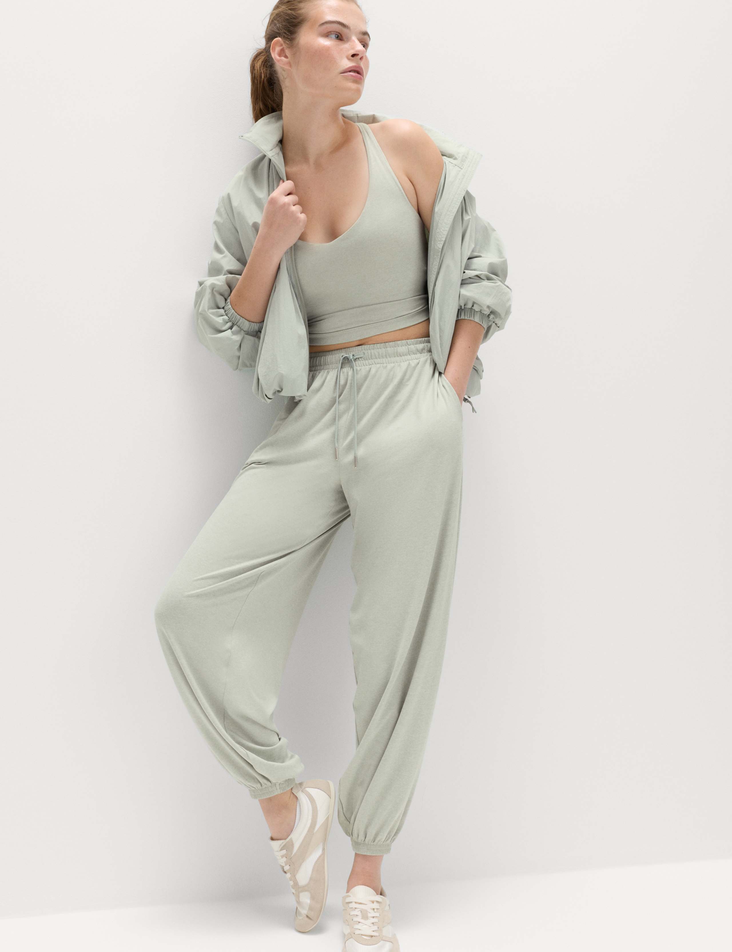 Lightweight Super Soft Cuffed Parachute Joggers