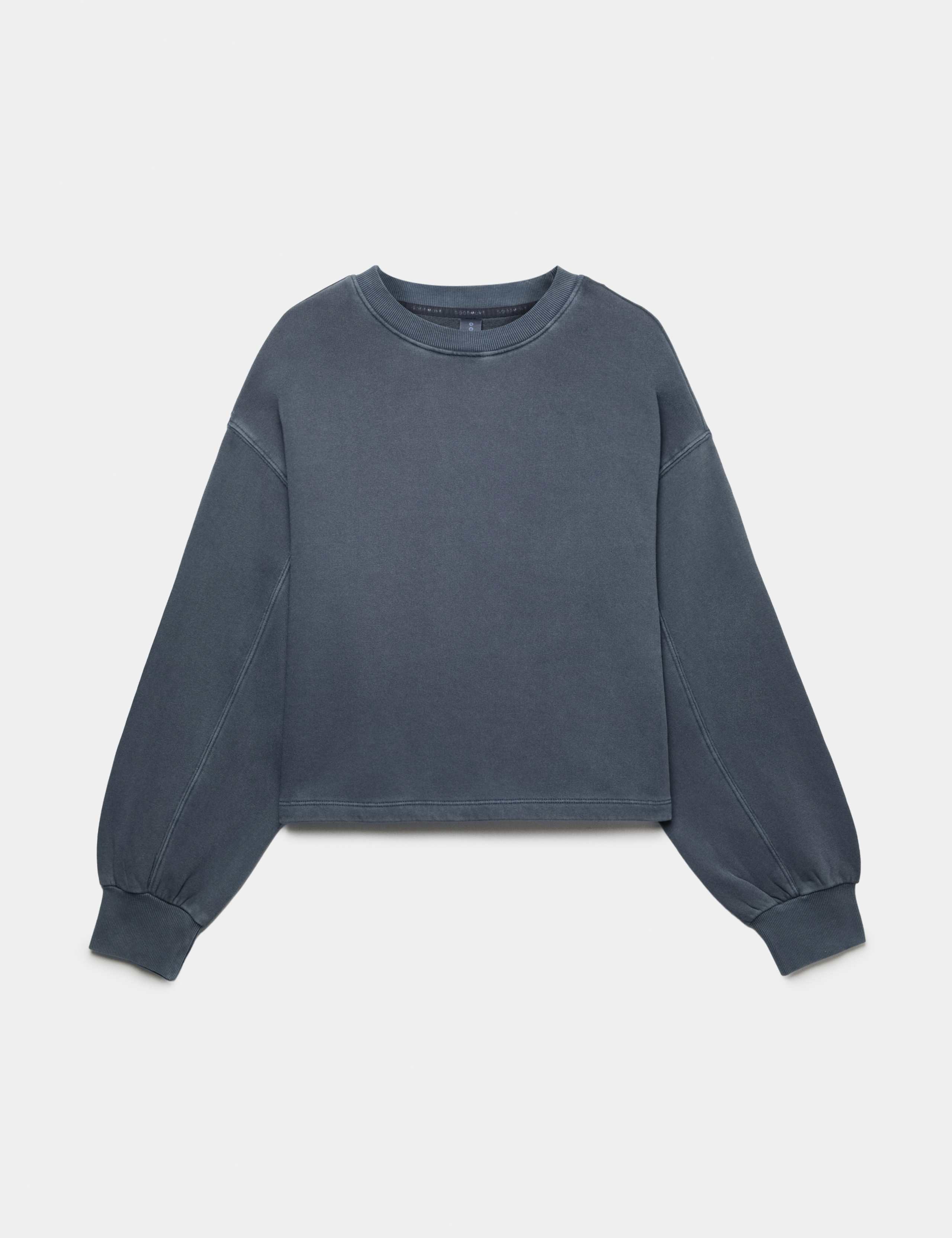 Cotton Rich Garment Dye Boxy Sweatshirt
