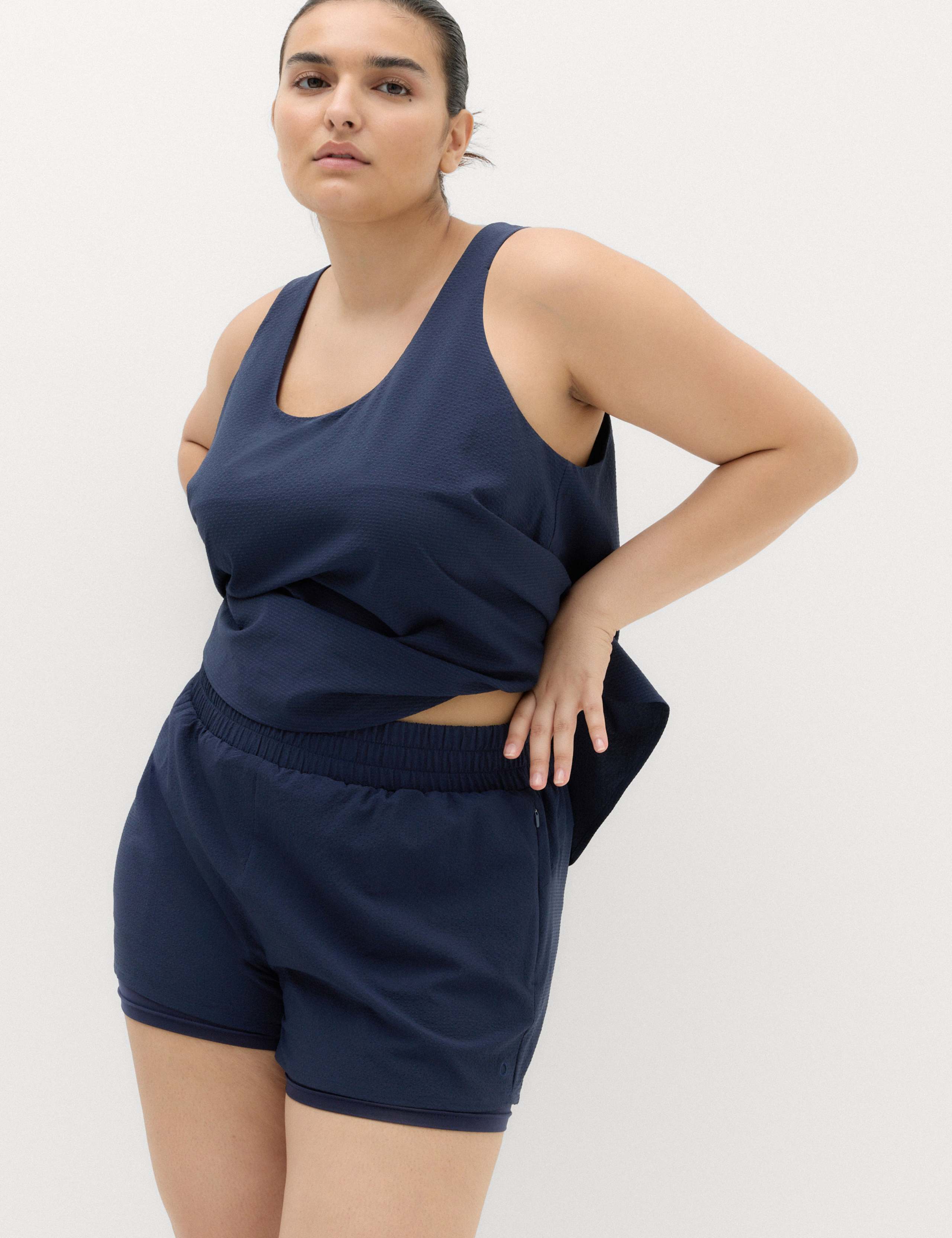 Seersucker Double Layer Shorts