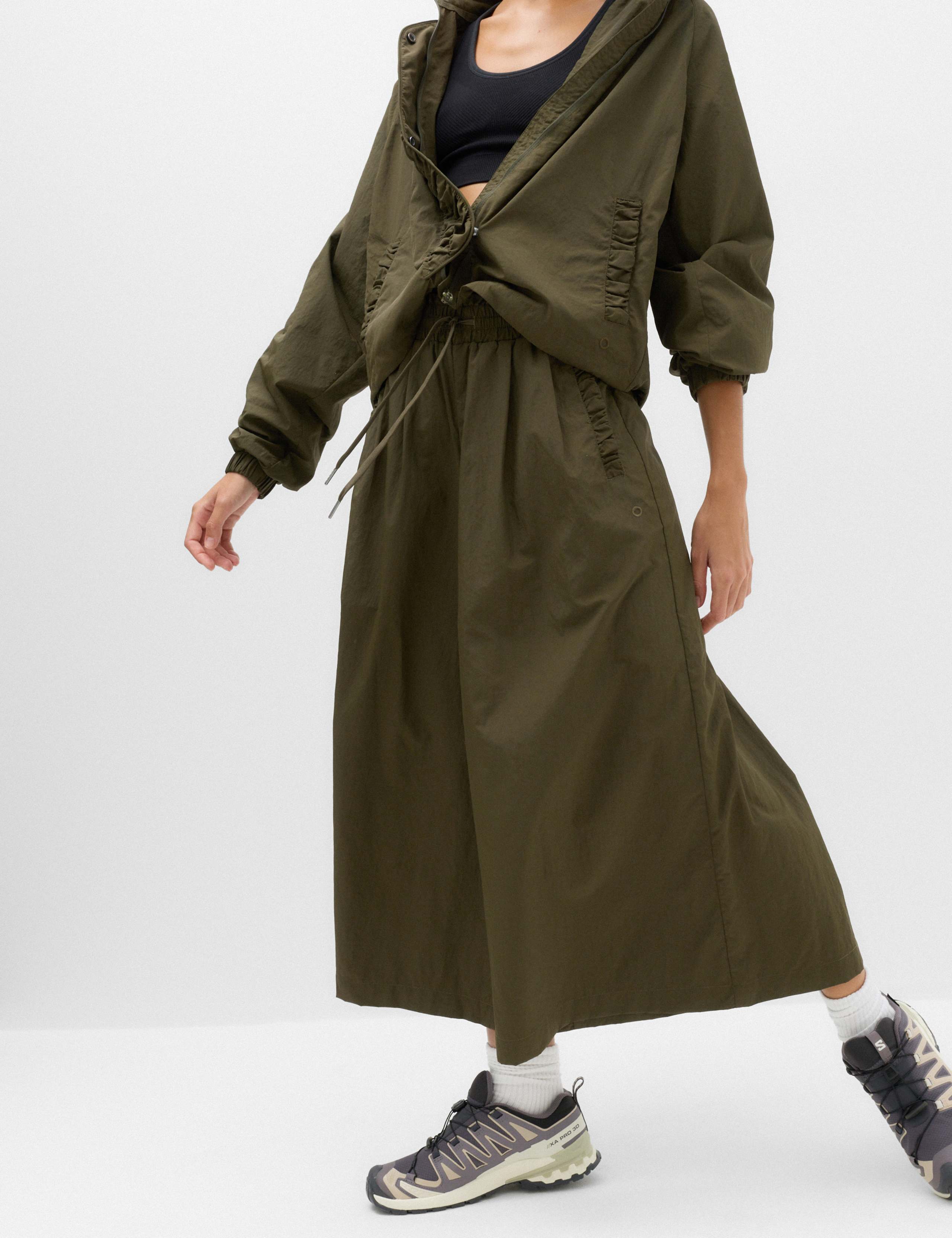 Woven Jacket & Culotte Set 6 of 6
