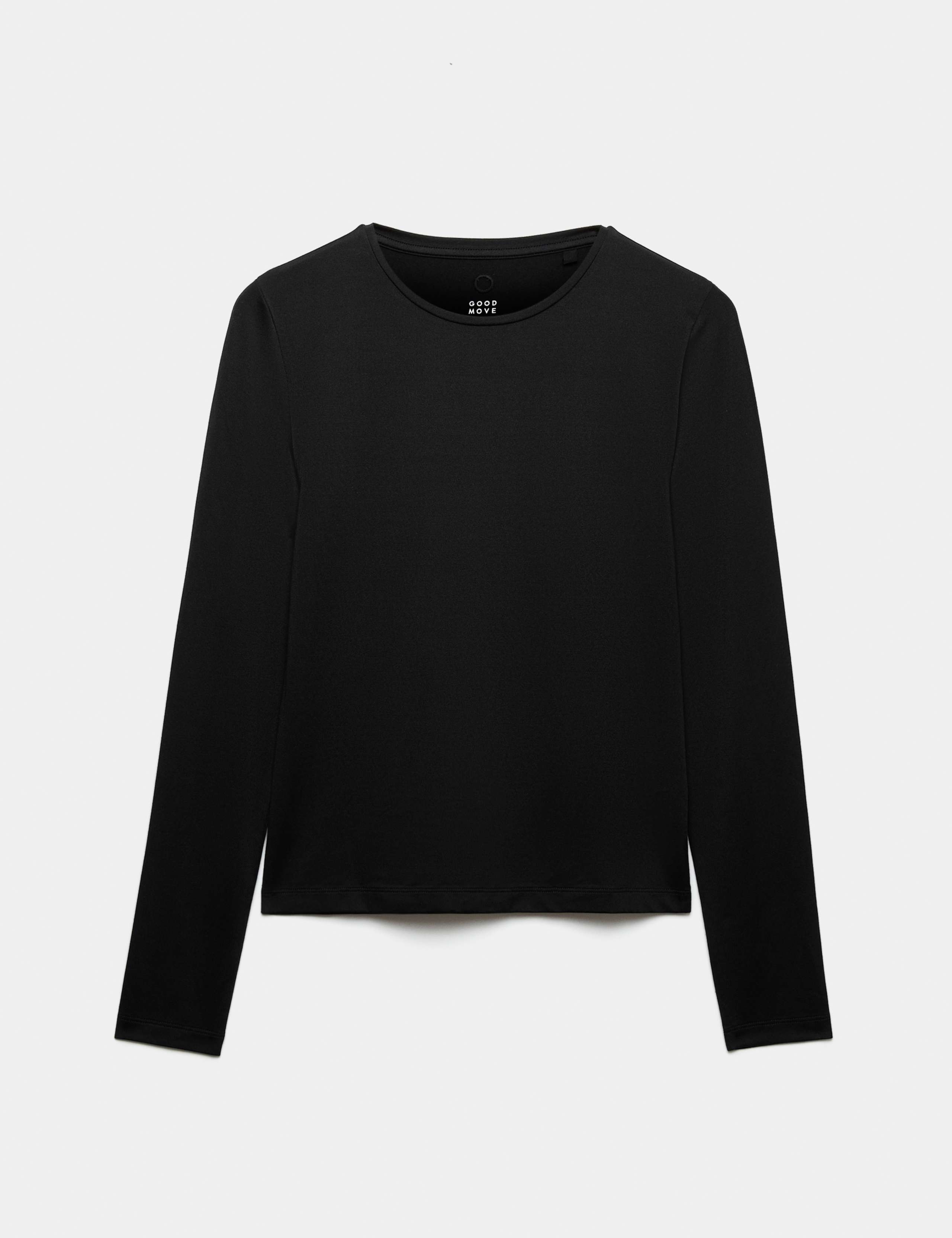 Essential Round Neck Fitted Top