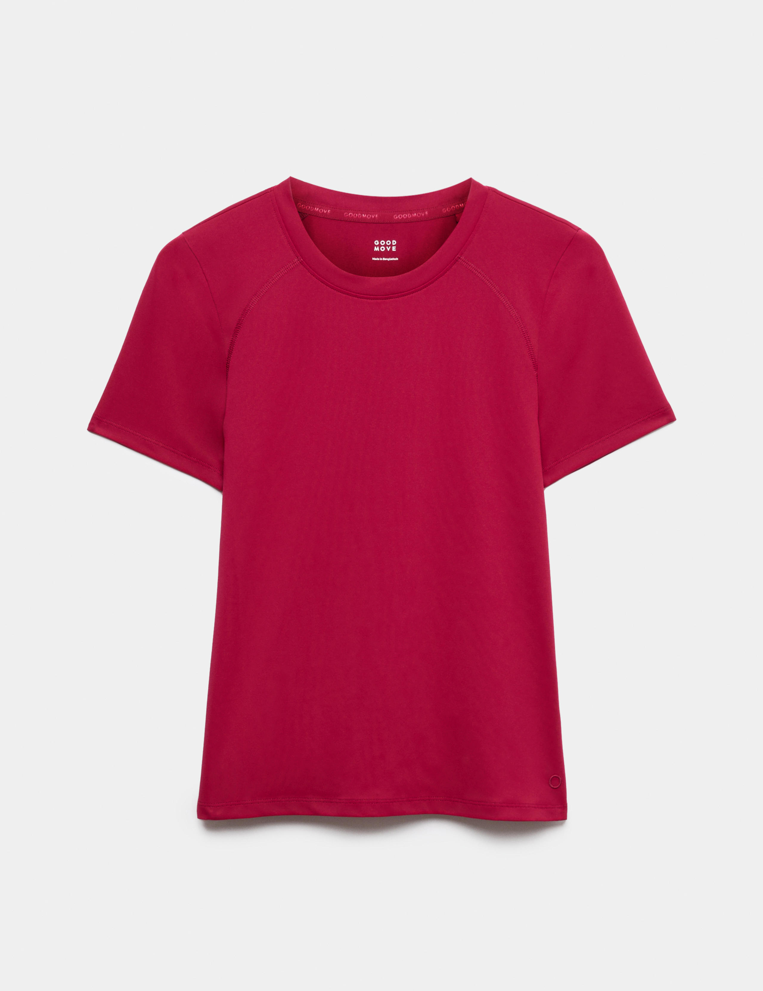 Round Neck Fitted T-Shirt