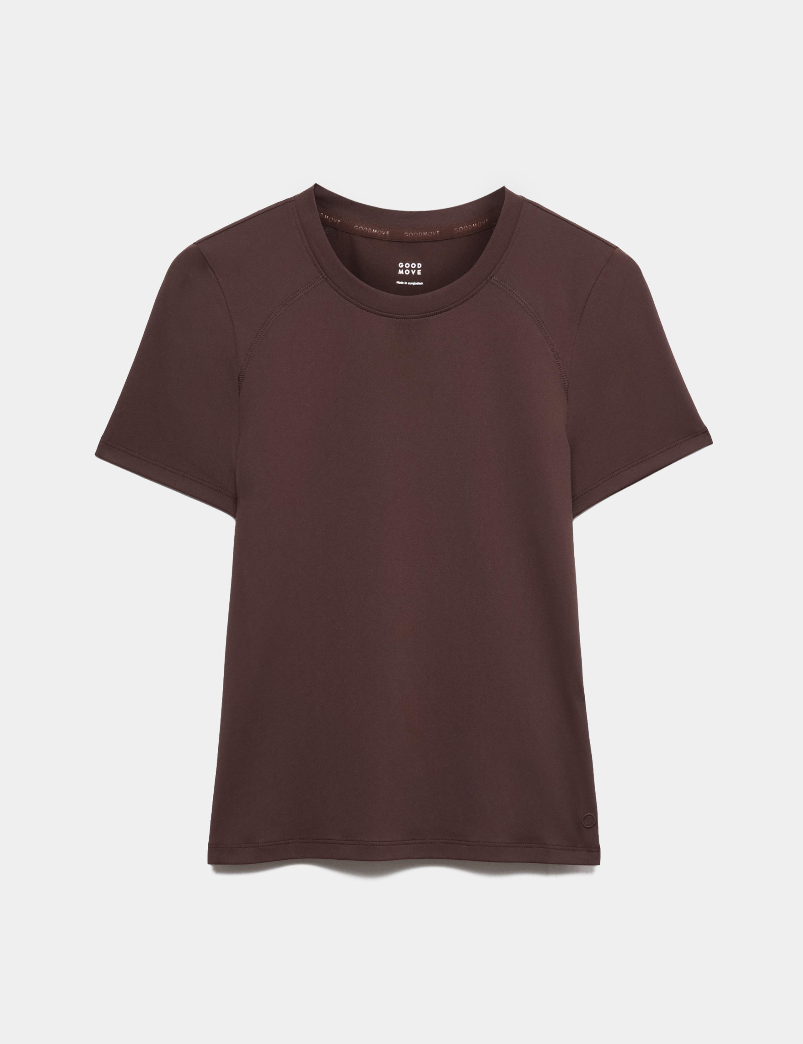 Round Neck Fitted T-Shirt