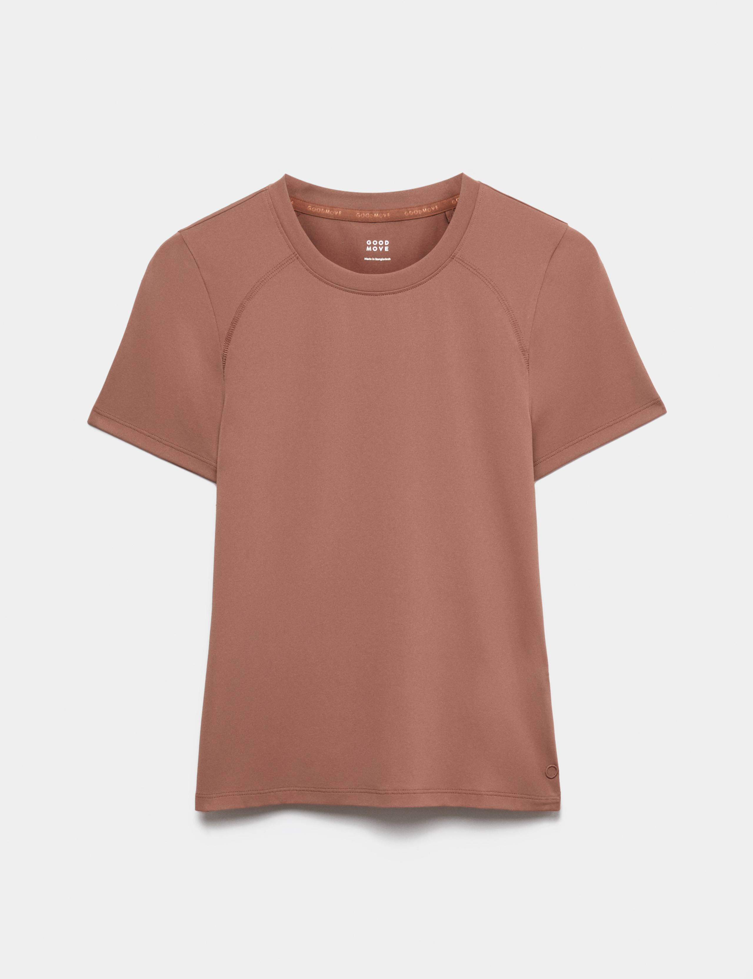 Round Neck Fitted T-Shirt