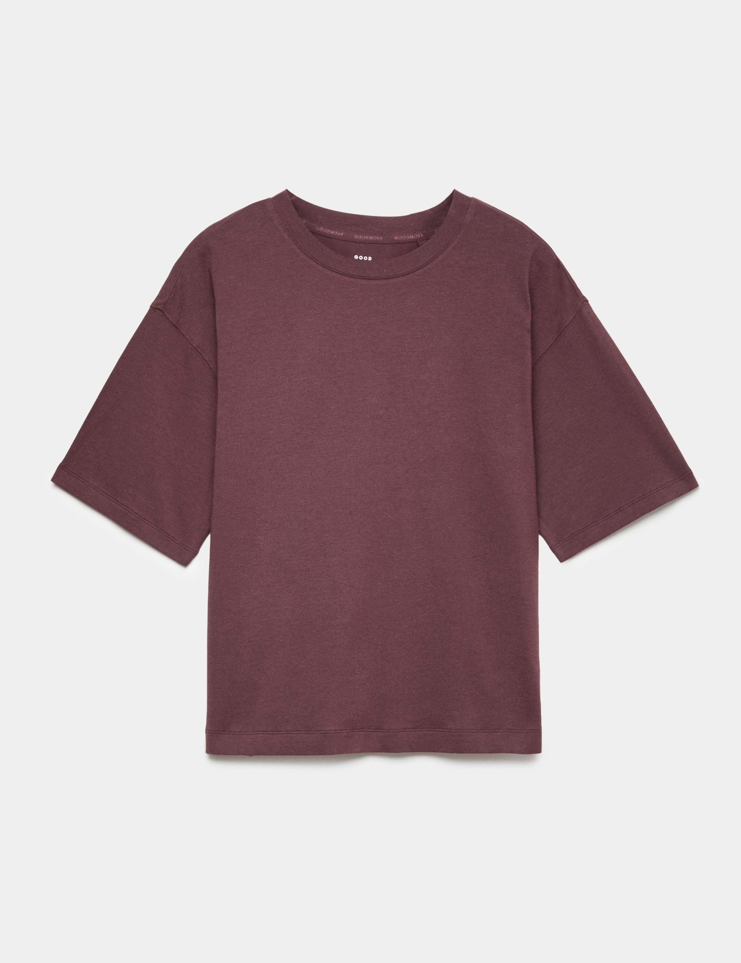 Modal Blend Lightweight Boxy T-Shirt