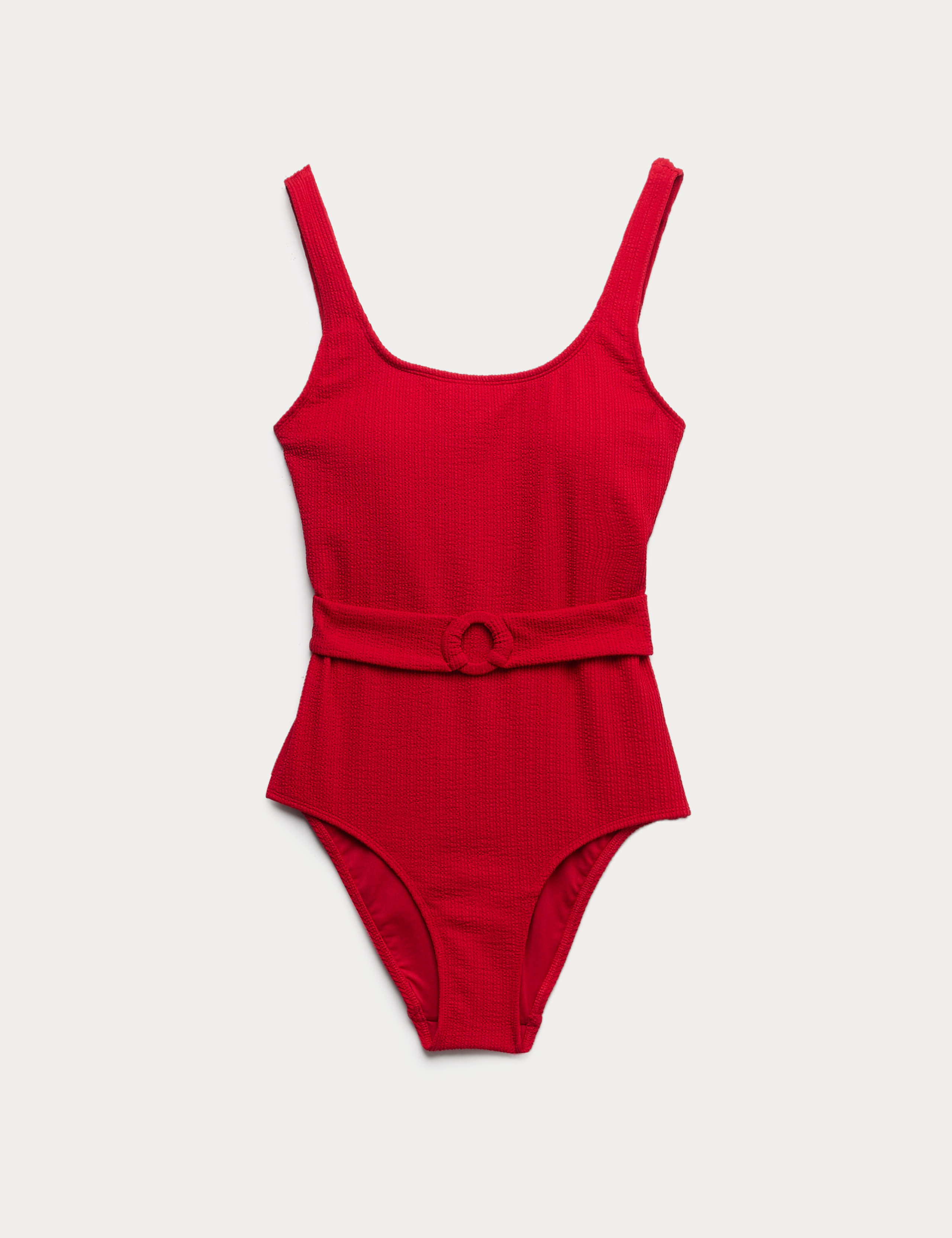 Tummy Control Post Surgery Belted Swimsuit