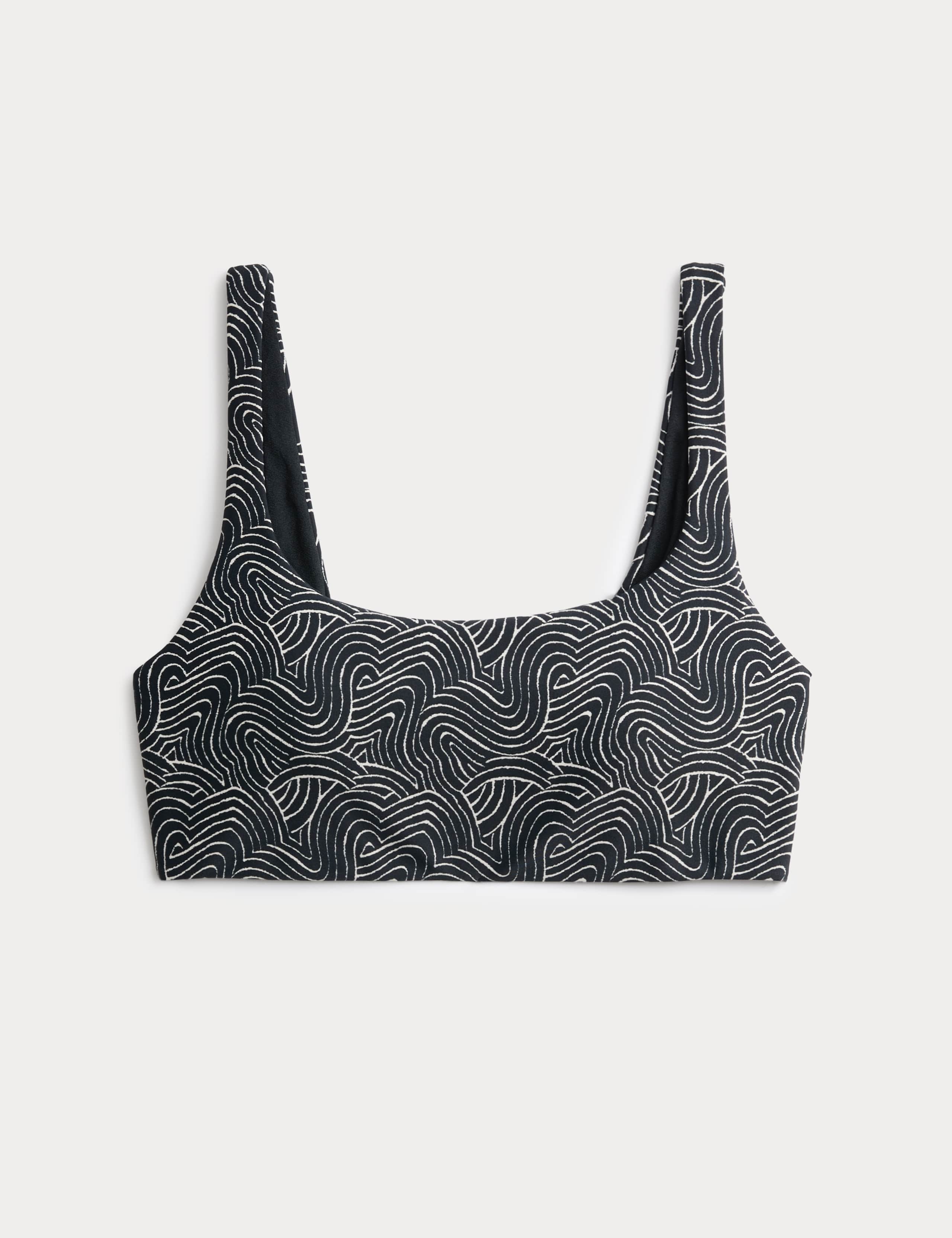 Printed Scoop Neck Bikini Set 3 of 5