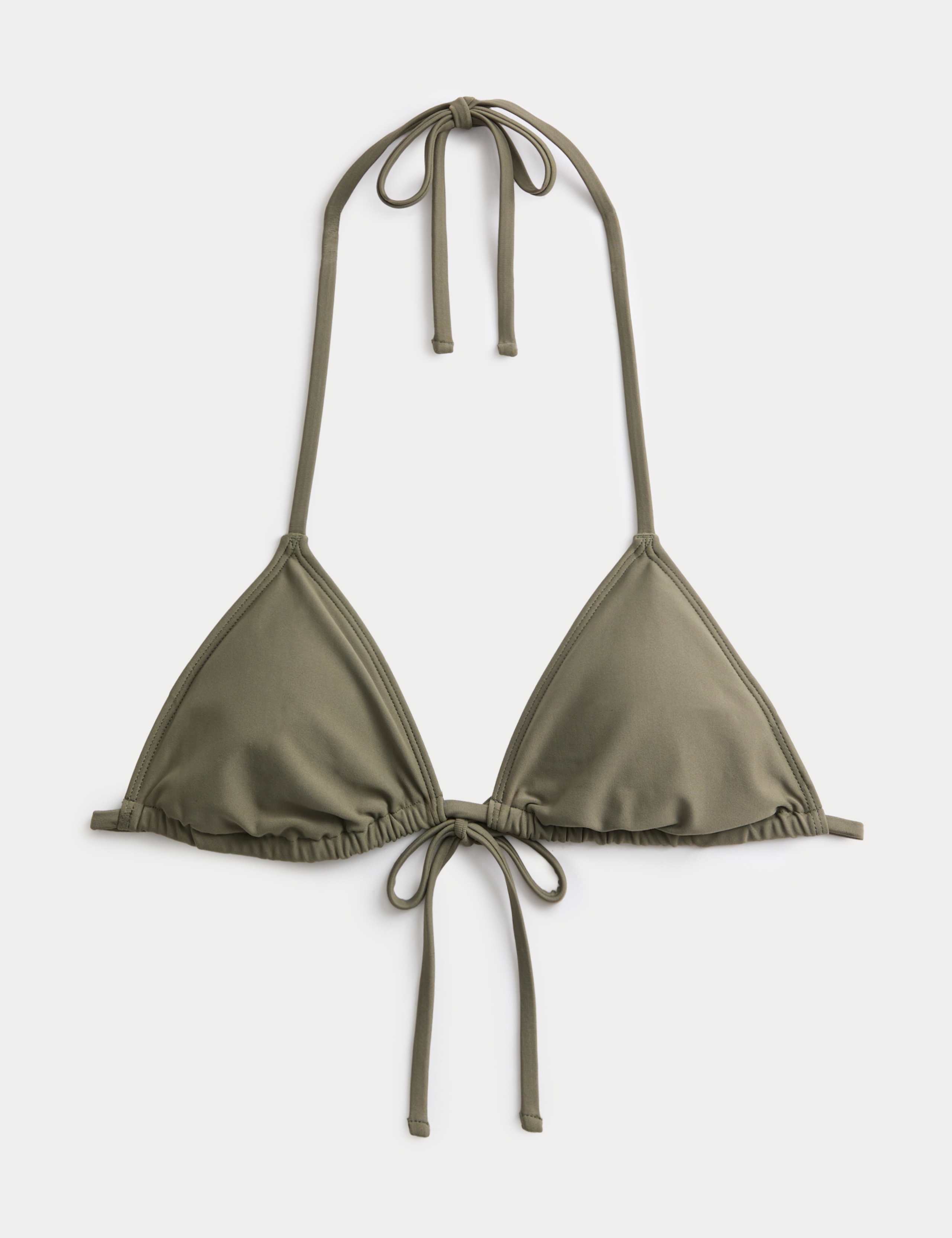 Padded Halterneck Triangle Bikini Set 3 of 6