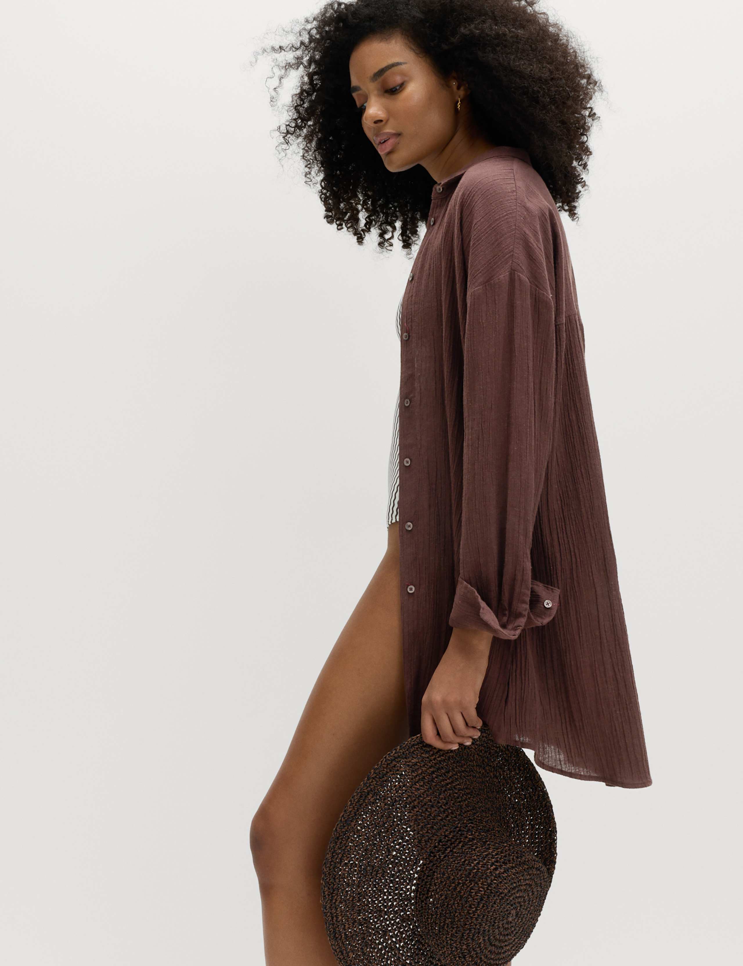 Crinkle Shirt & Trouser Set 2 of 6