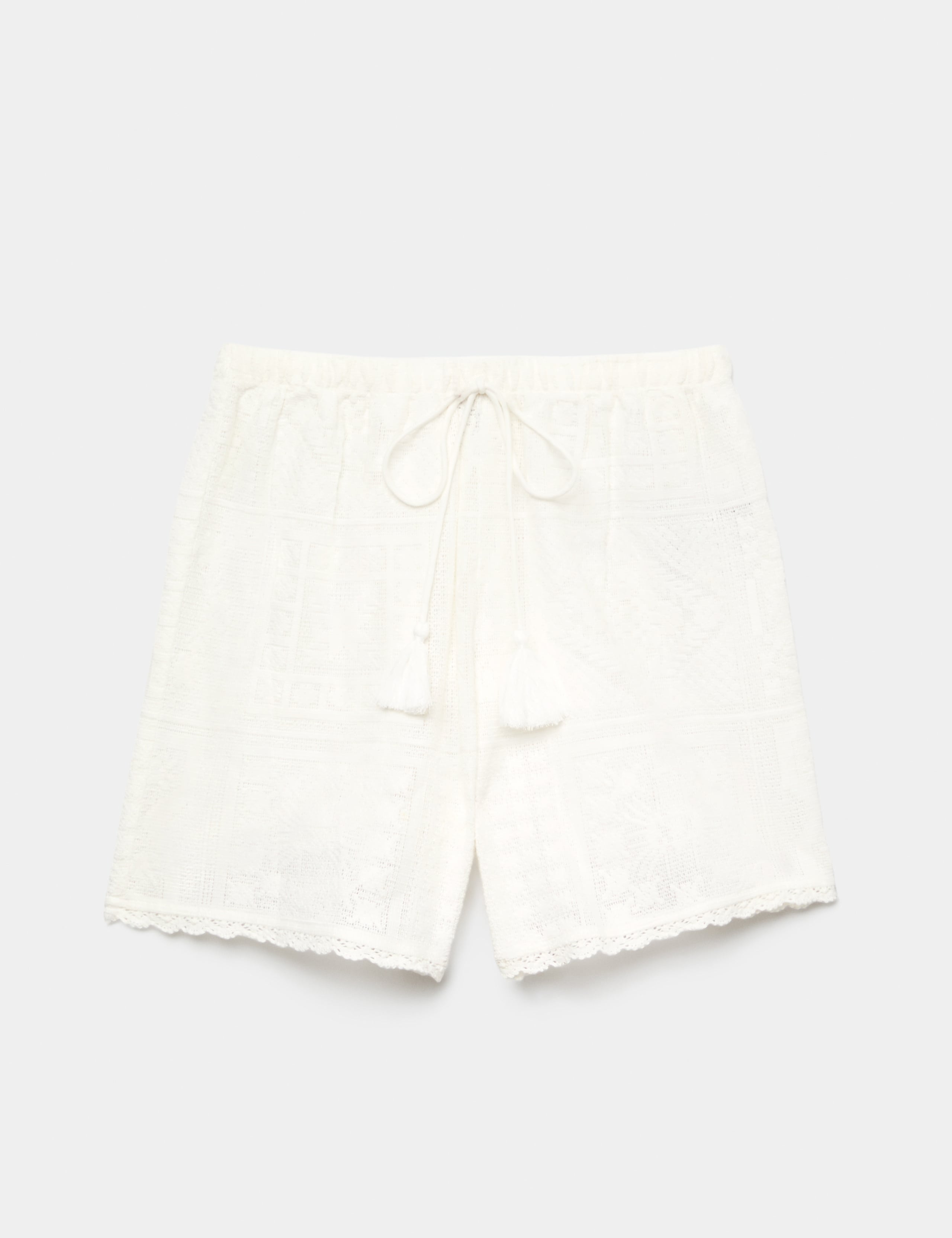 Crochet Shirt & Short Set 1 of 6