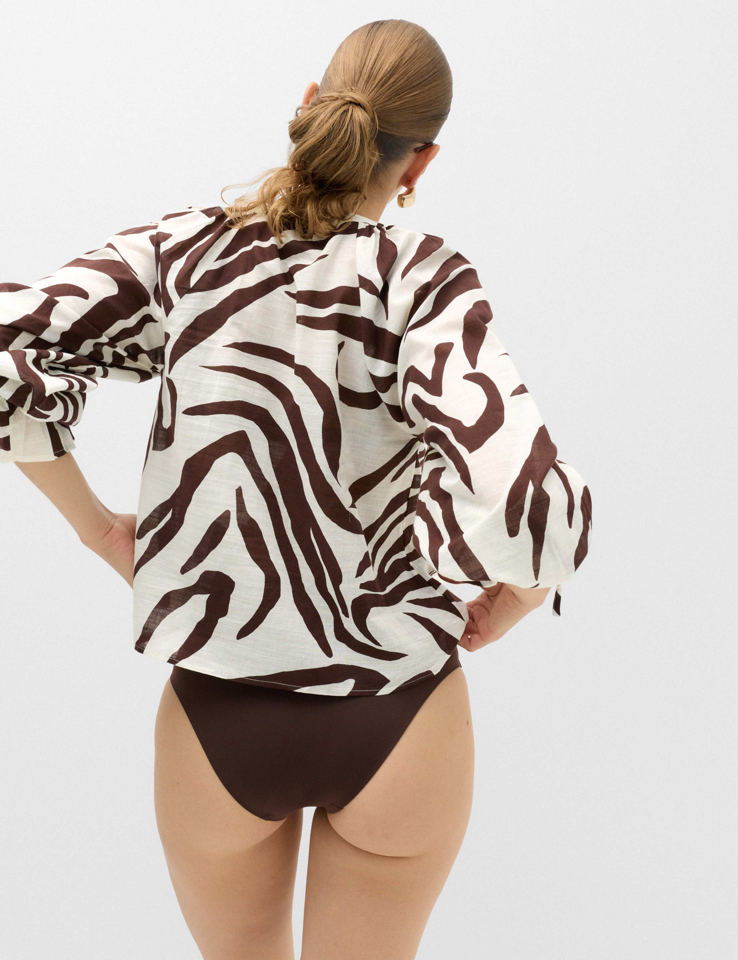 Printed Beach Top & Trouser Set 2 of 6
