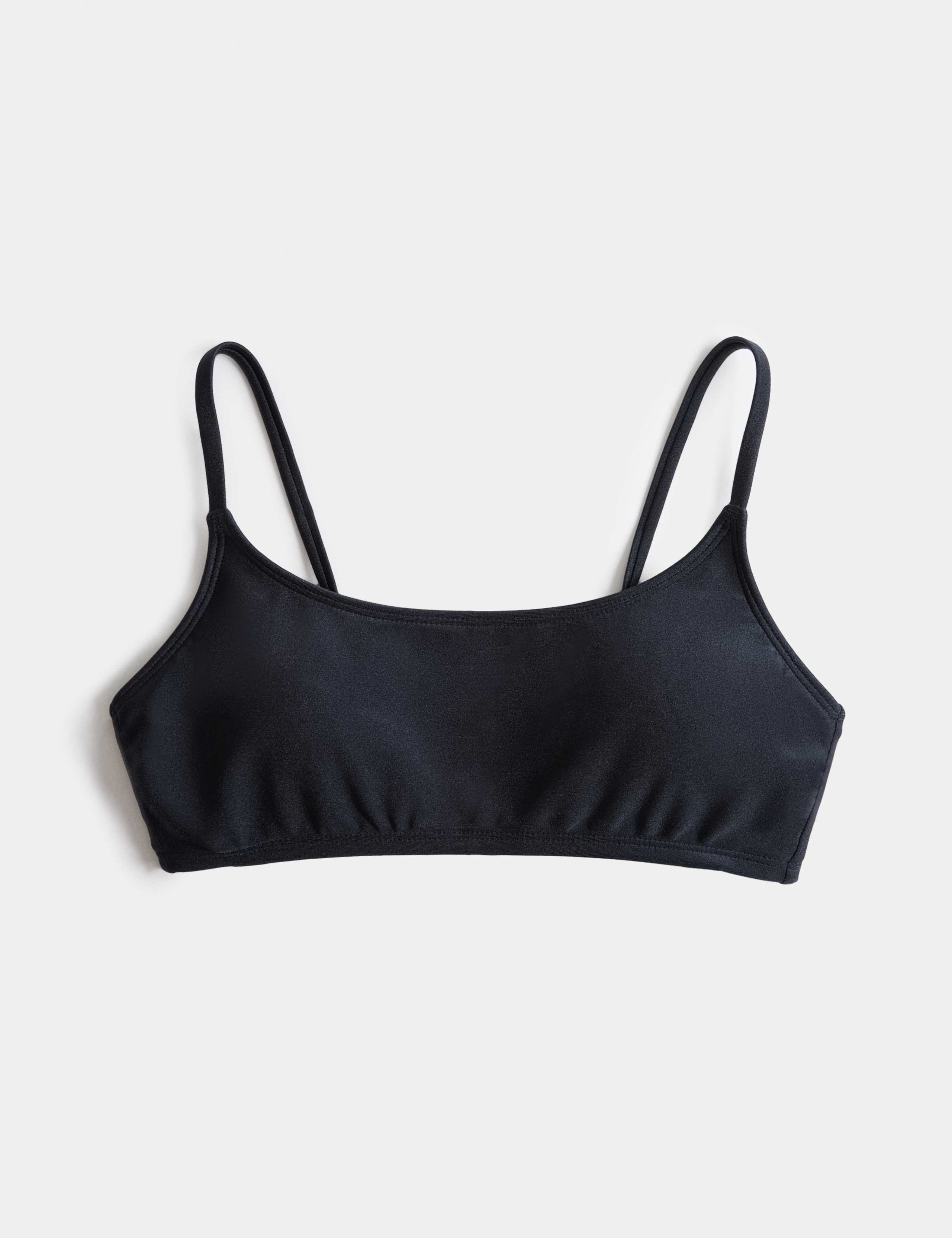 Scoop Neck Cropped Bikini Set 3 of 6