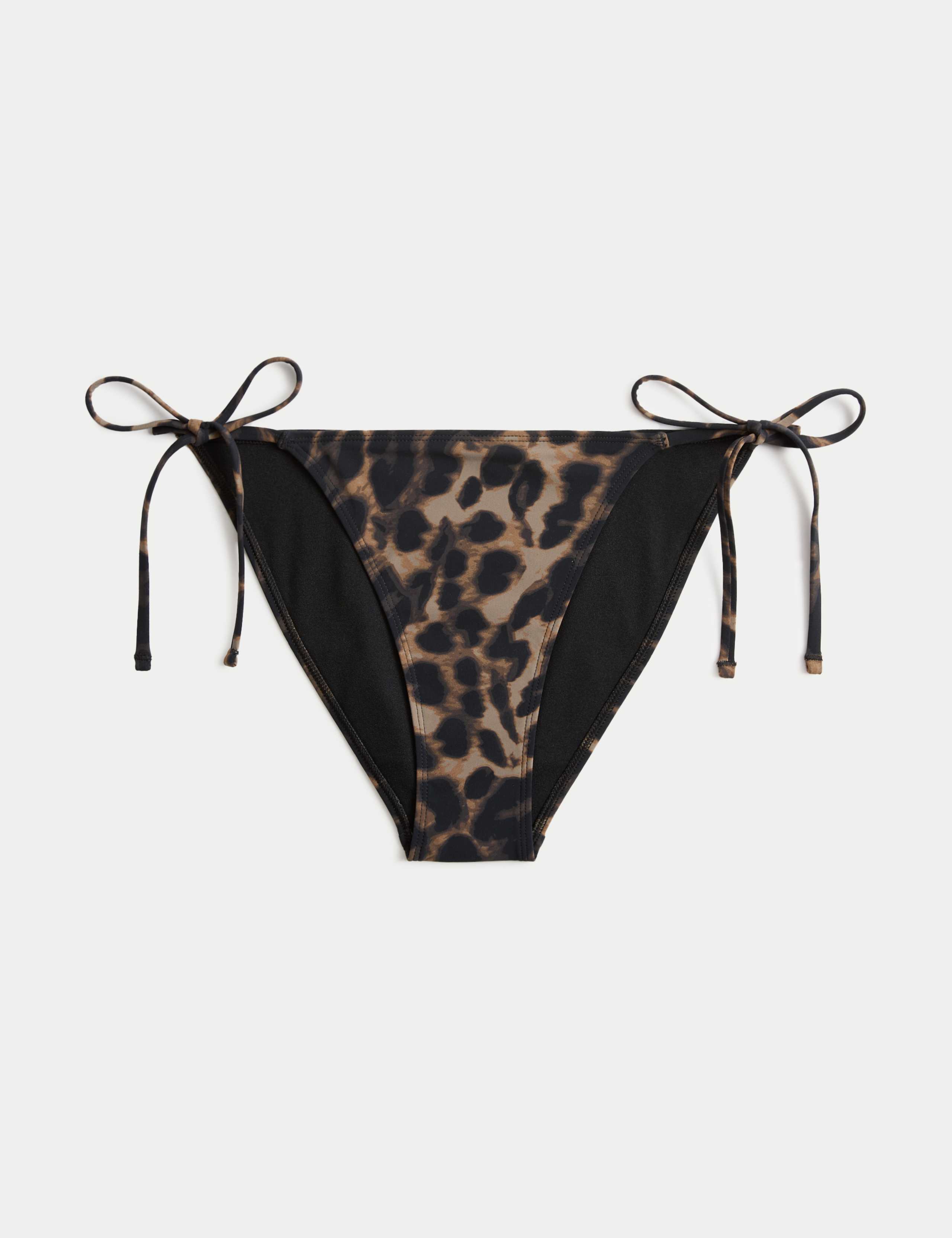 Animal Print Halterneck Triangle Bikini Set 1 of 6