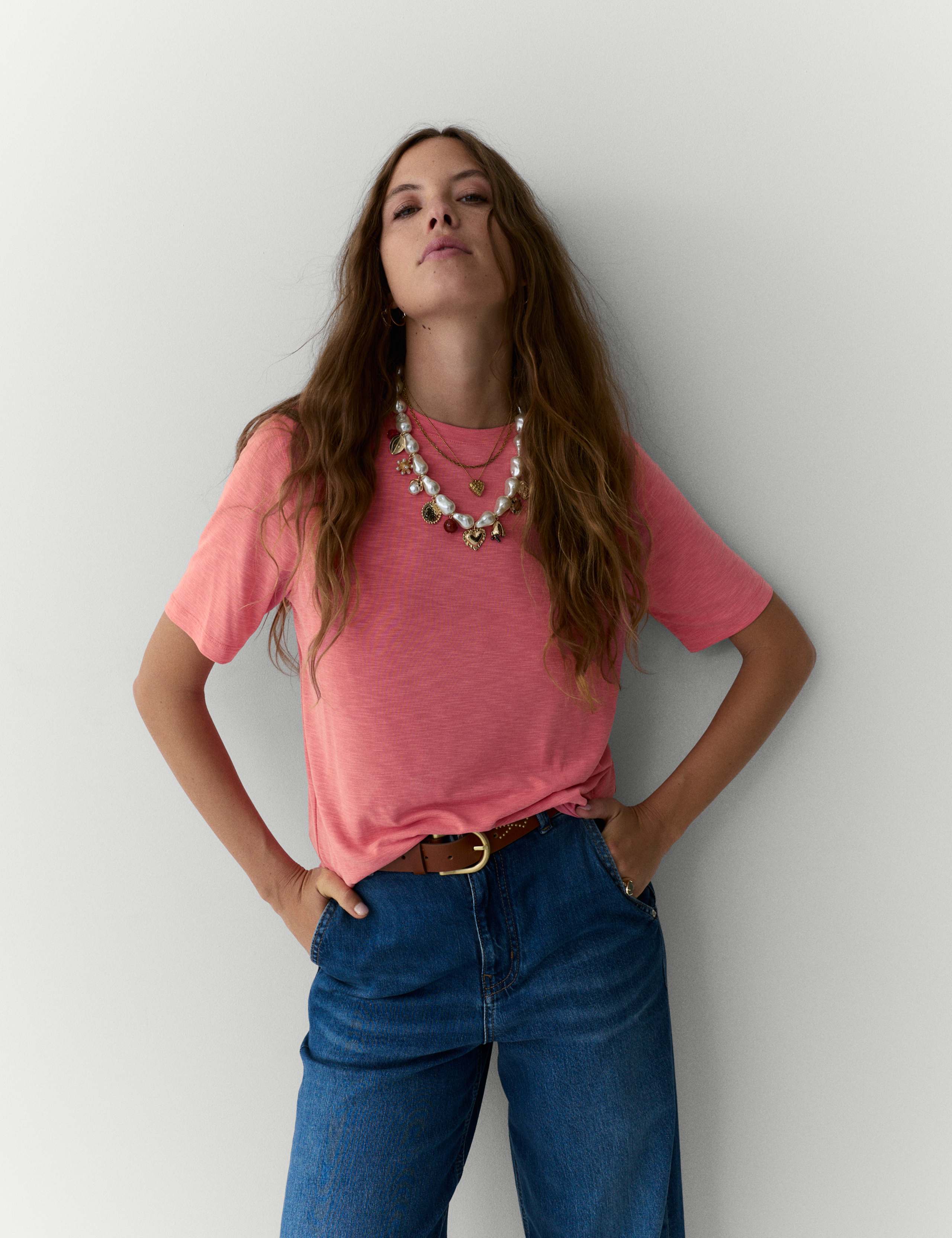 Modal Rich Oversized T-Shirt