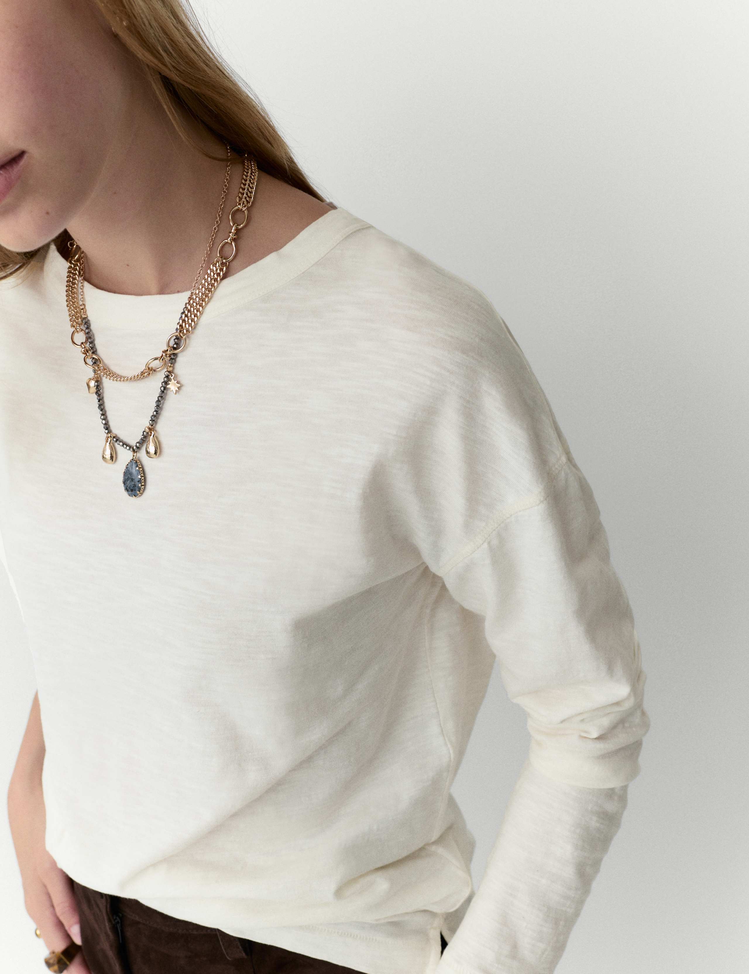 Pure Cotton Slub Top
