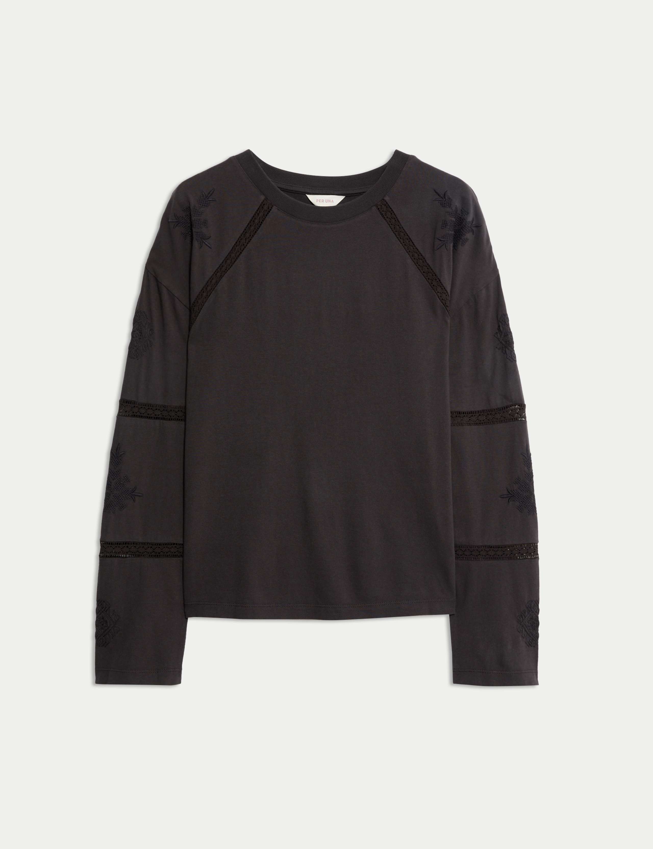 Pure Cotton Embroidered Top
