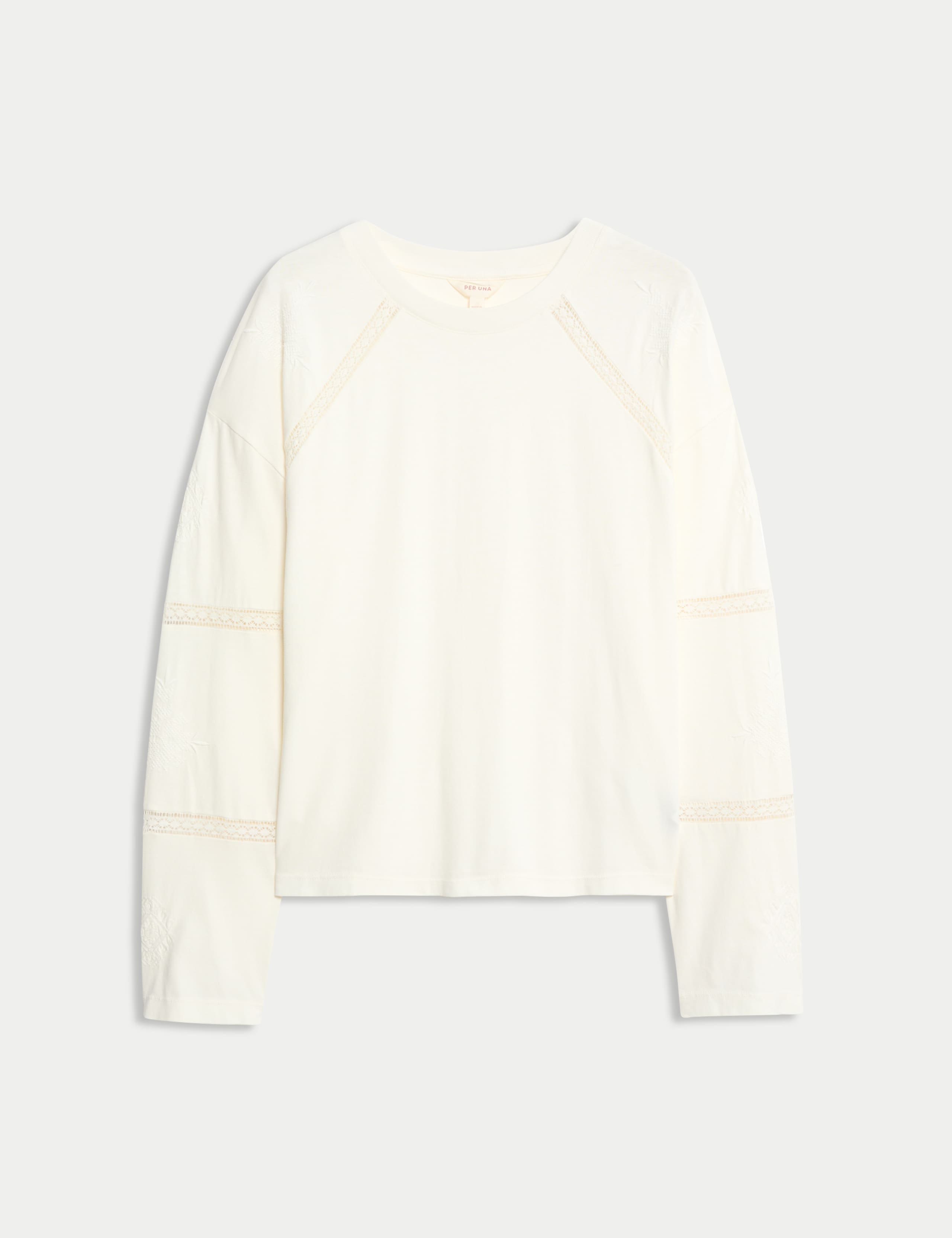 Pure Cotton Embroidered Top