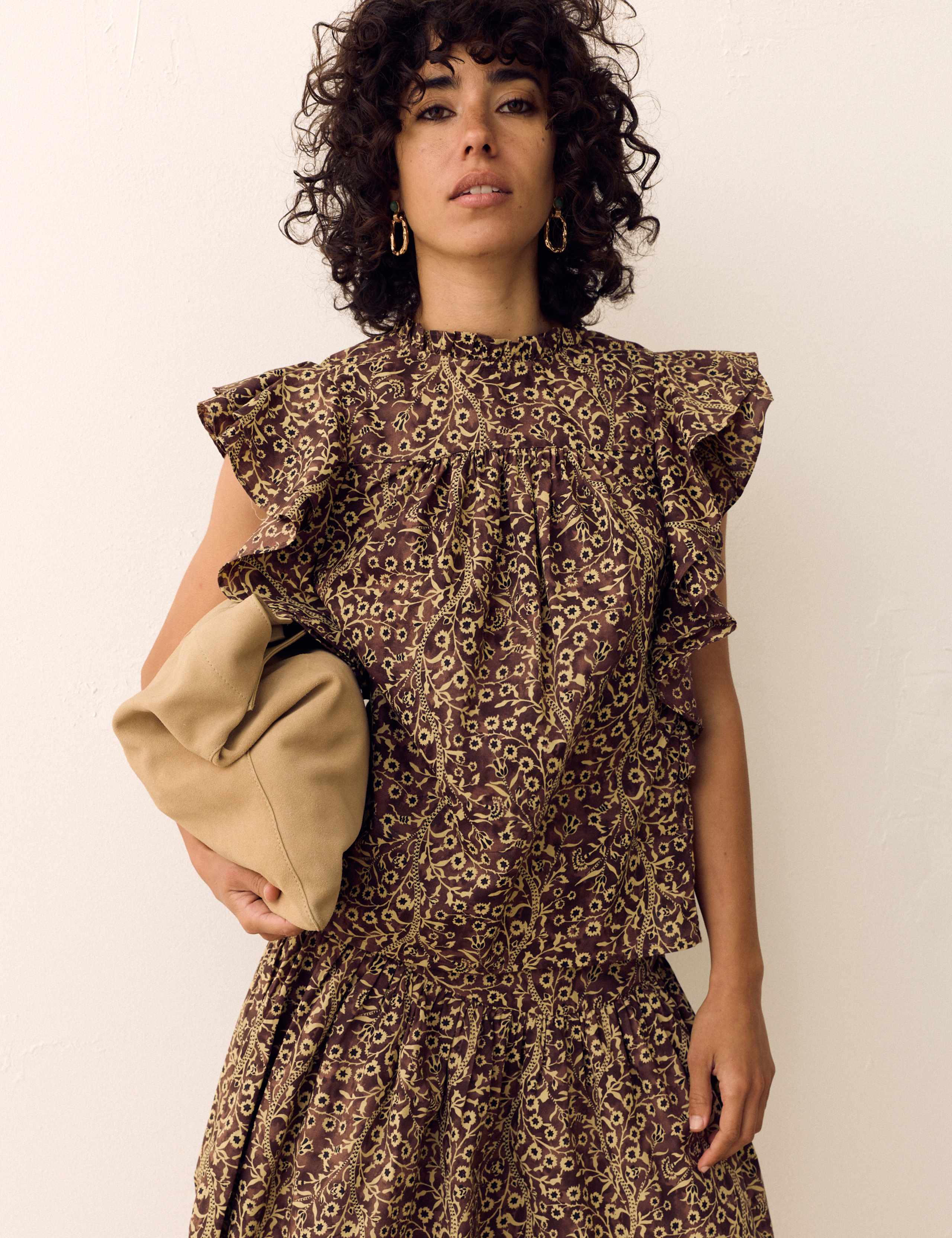Floral Top & Skirt Set 4 of 6
