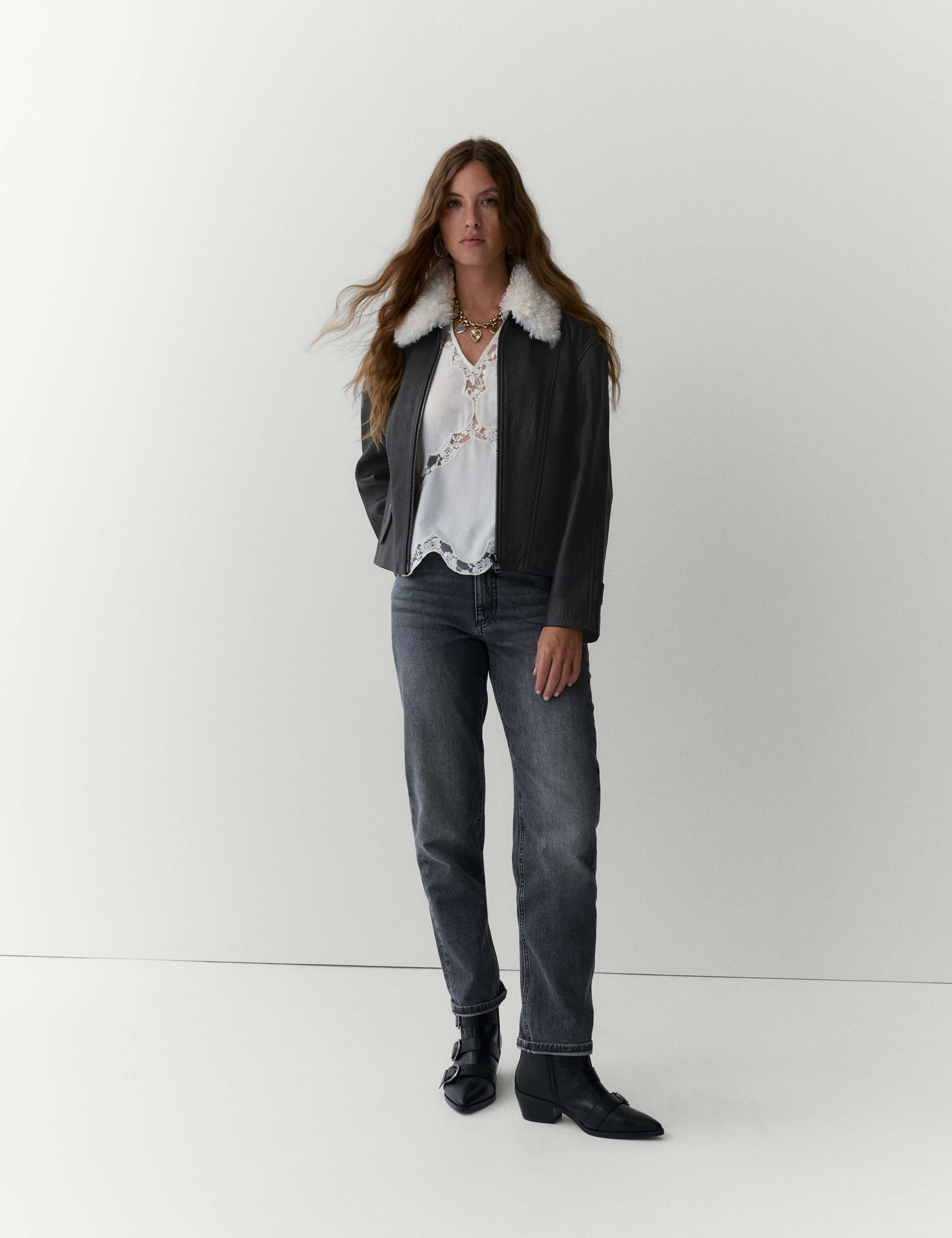 Quilted Embroidered Jacket