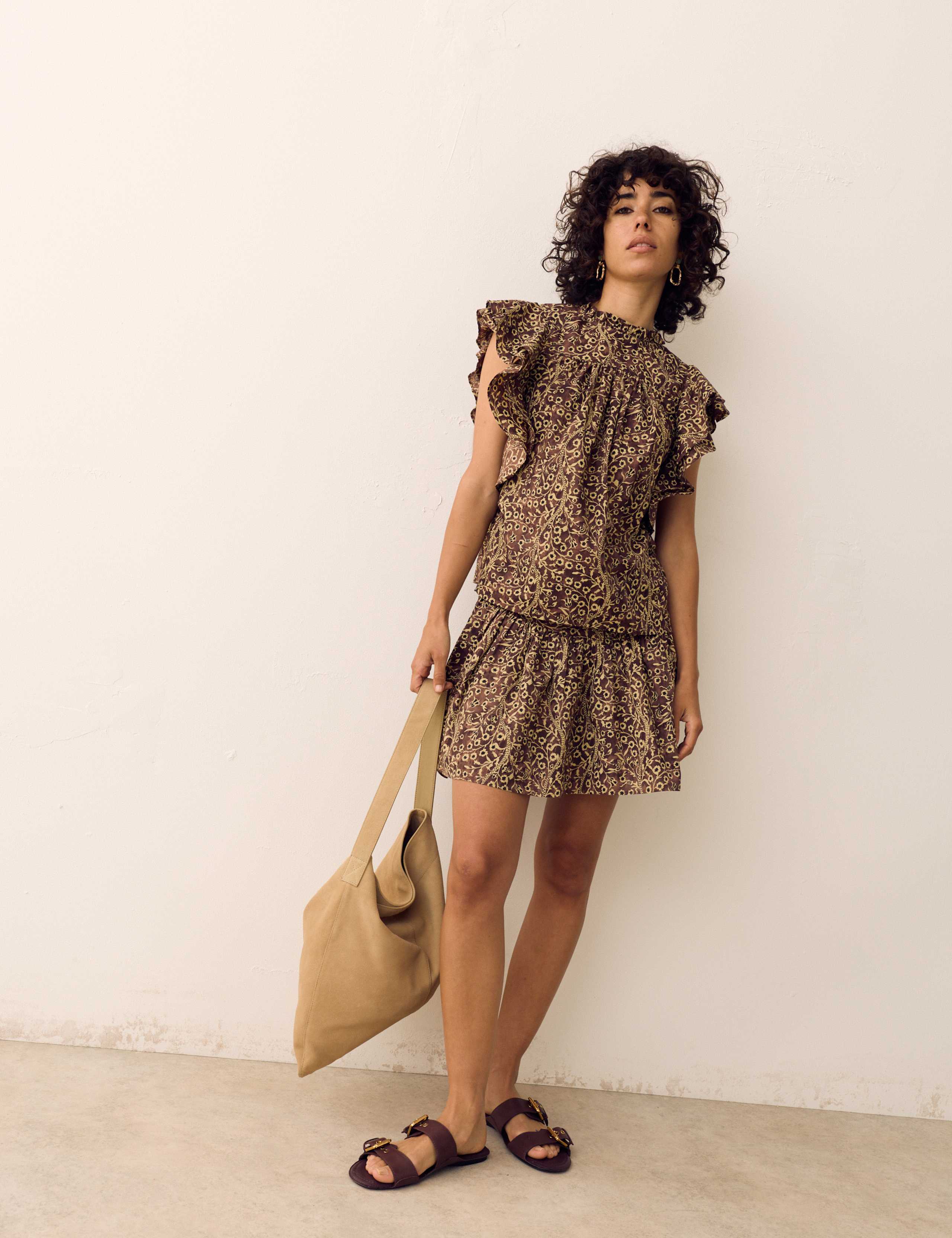 Floral Top & Skirt Set 5 of 6