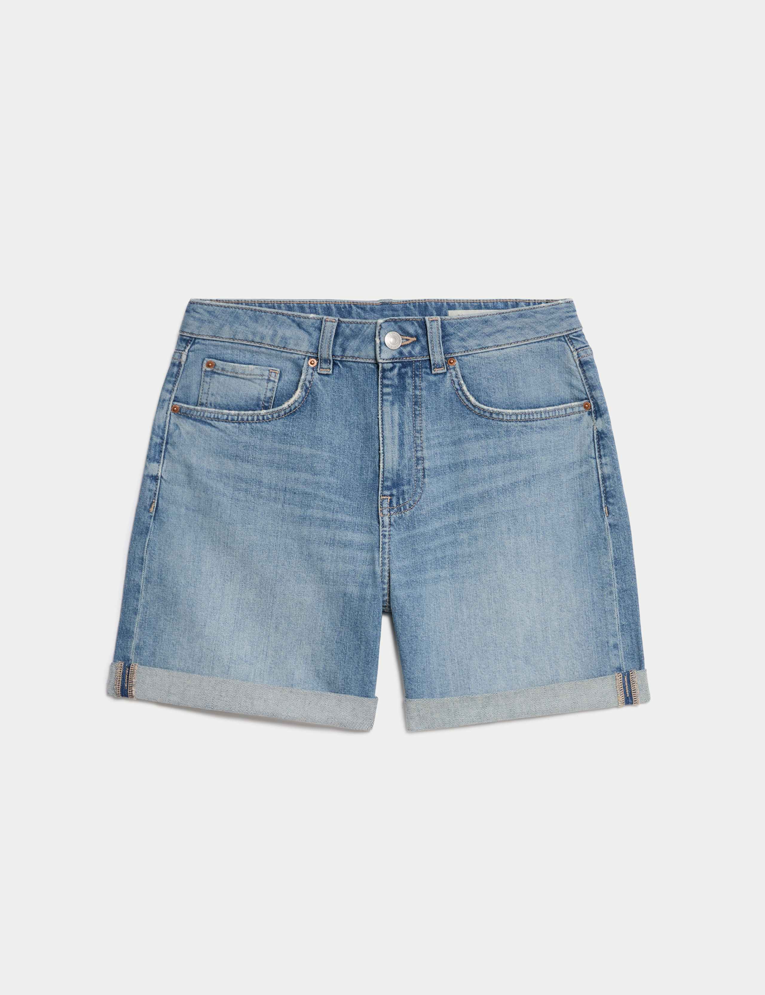Denim Boyfriend Shorts