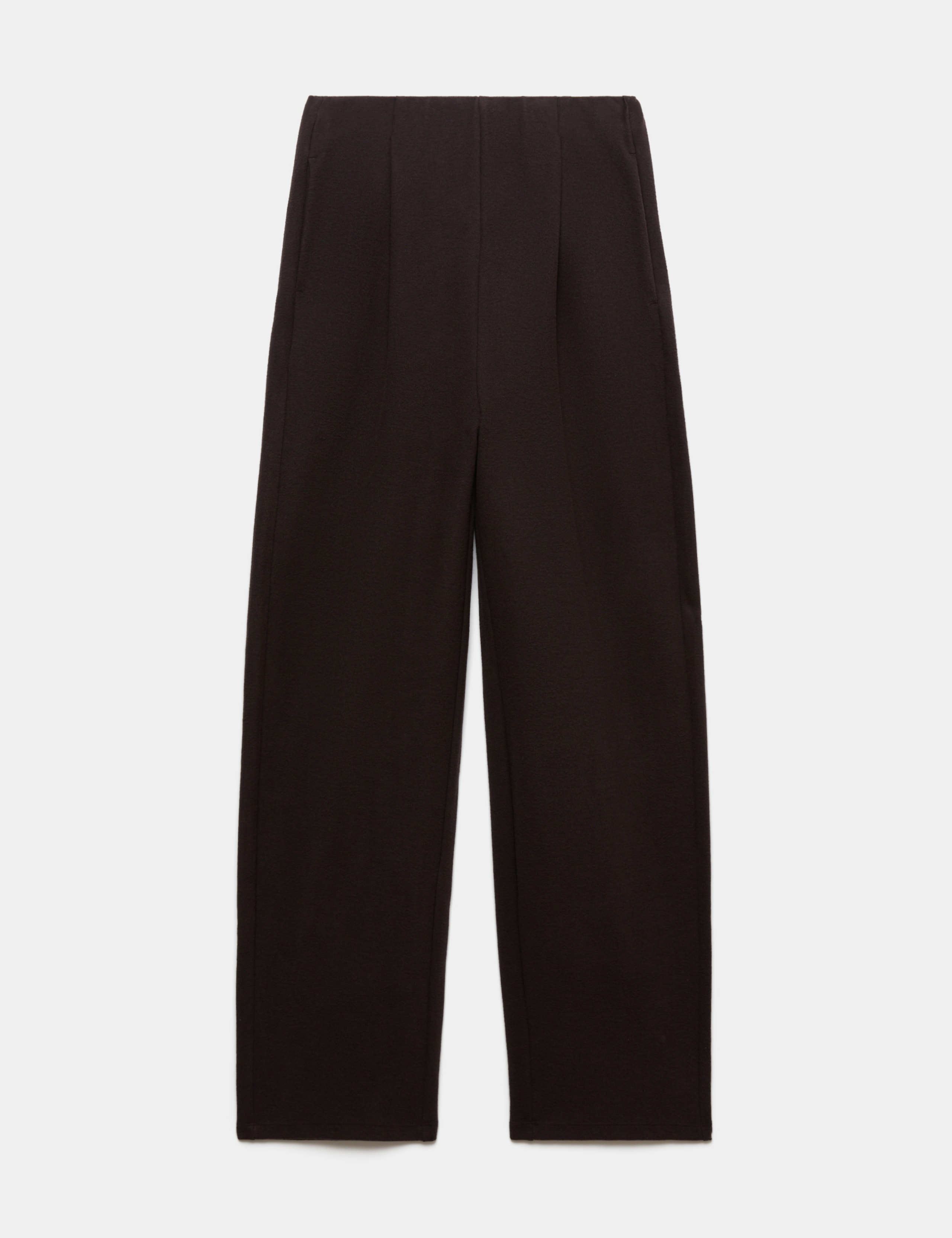 Pleated Barrel Leg Trouser