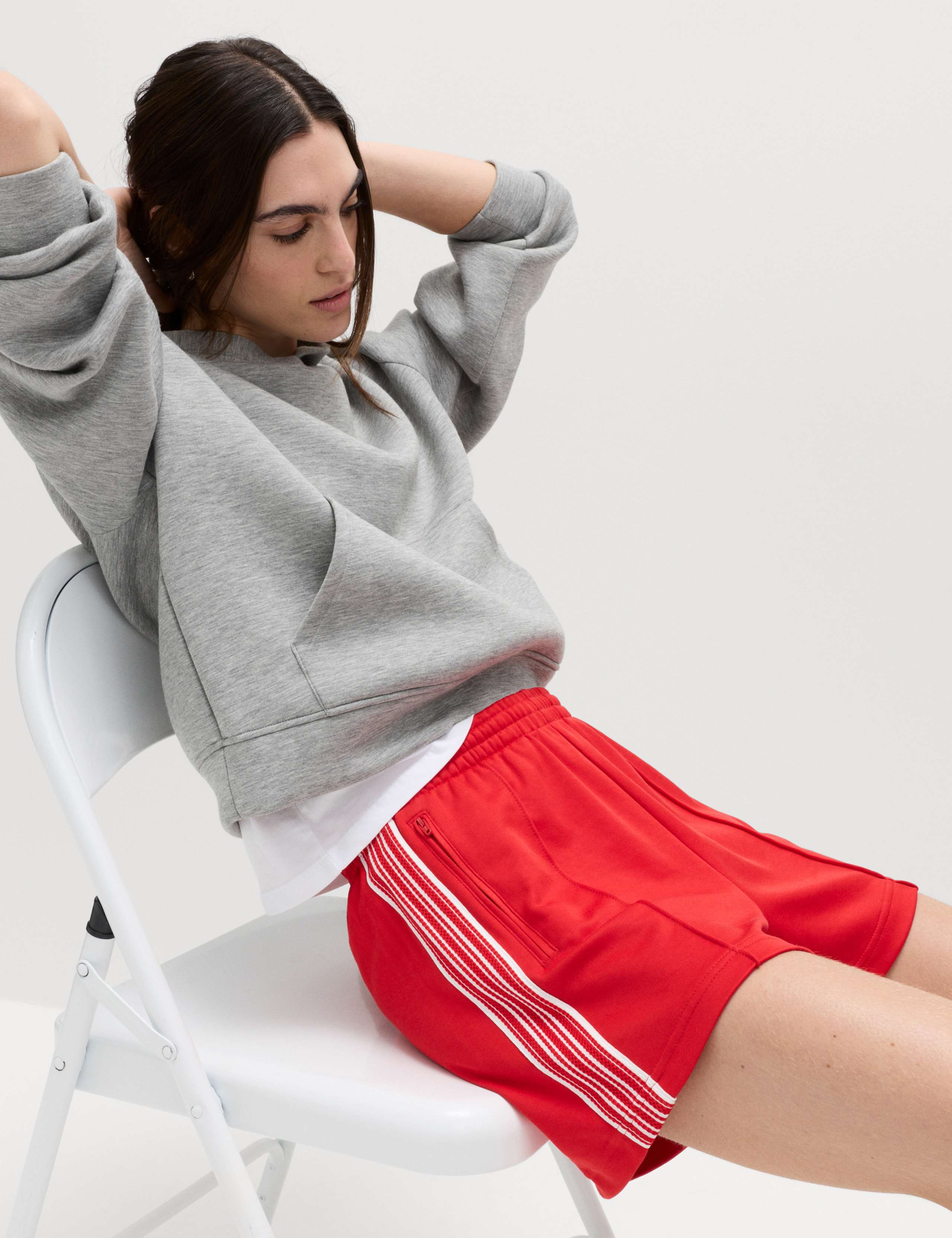 Cotton Rich Side Stripe Shorts