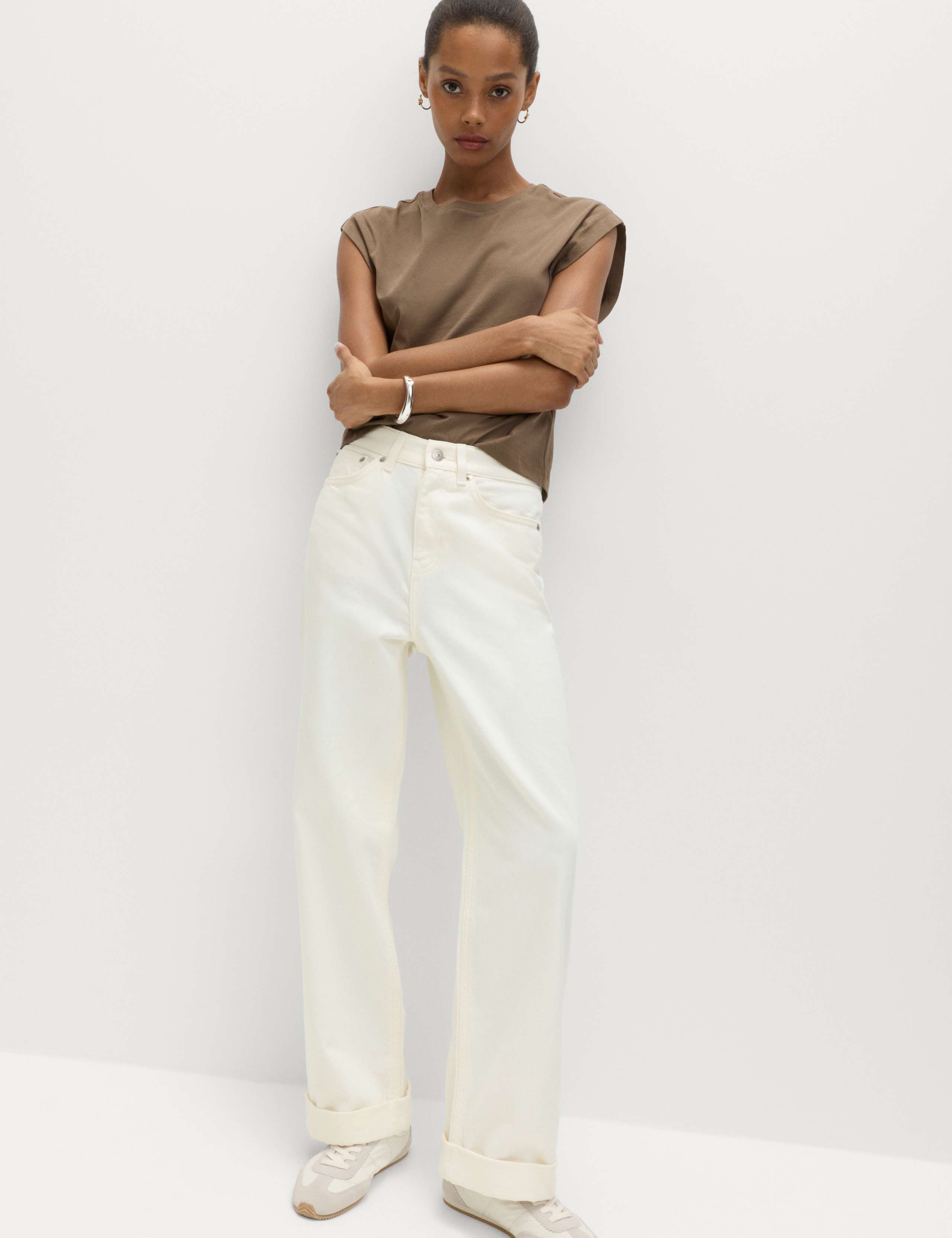 Boyfriend Mid Rise Ankle Grazer Jeans