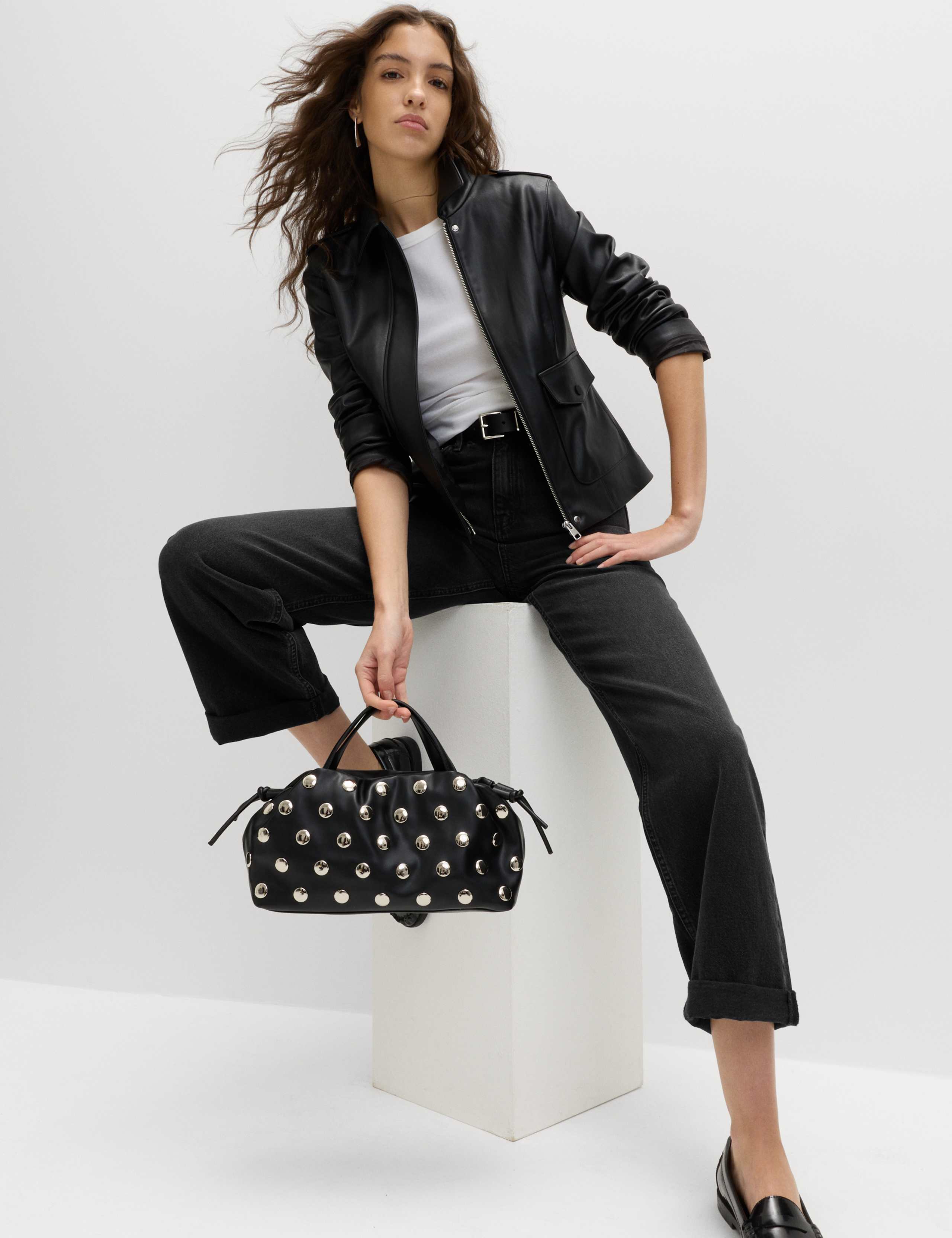 Boyfriend Mid Rise Ankle Grazer Jeans