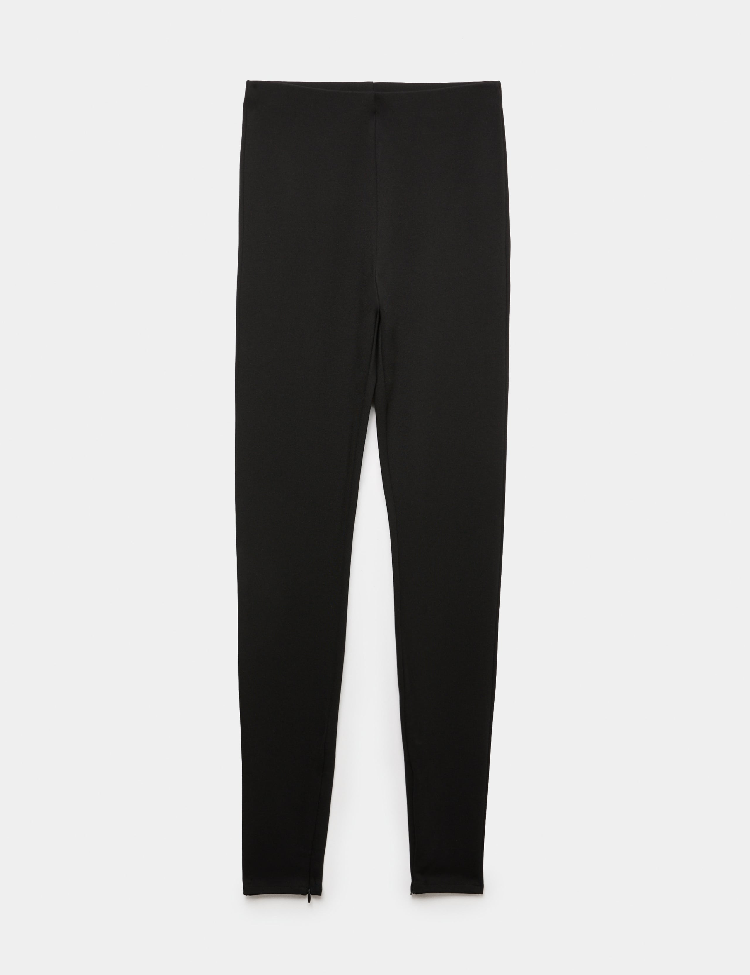 Side Zip High Waisted Leggings