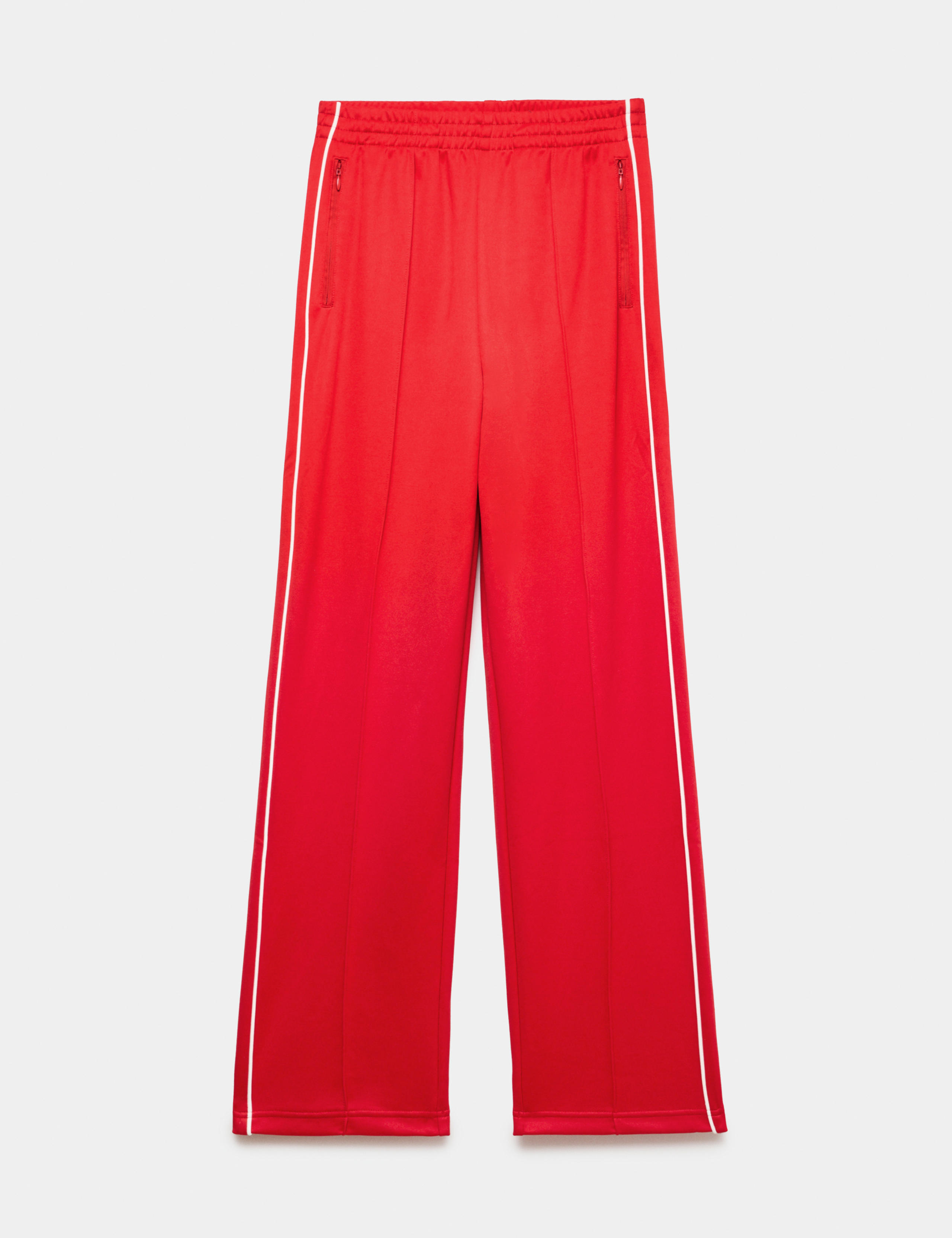 Cotton Rich Side Stripe Straight Leg Joggers