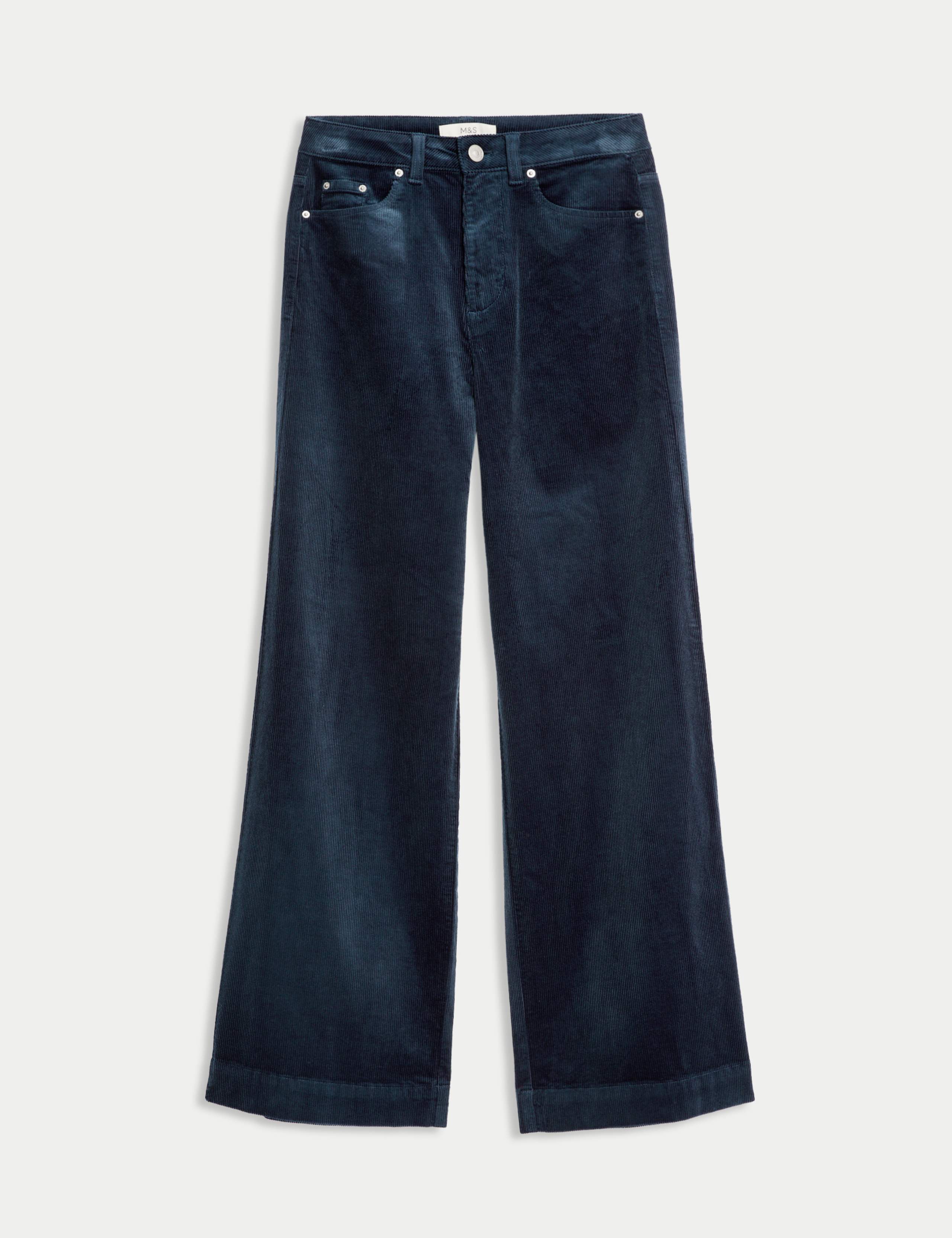 Cord Wide Leg Trousers
