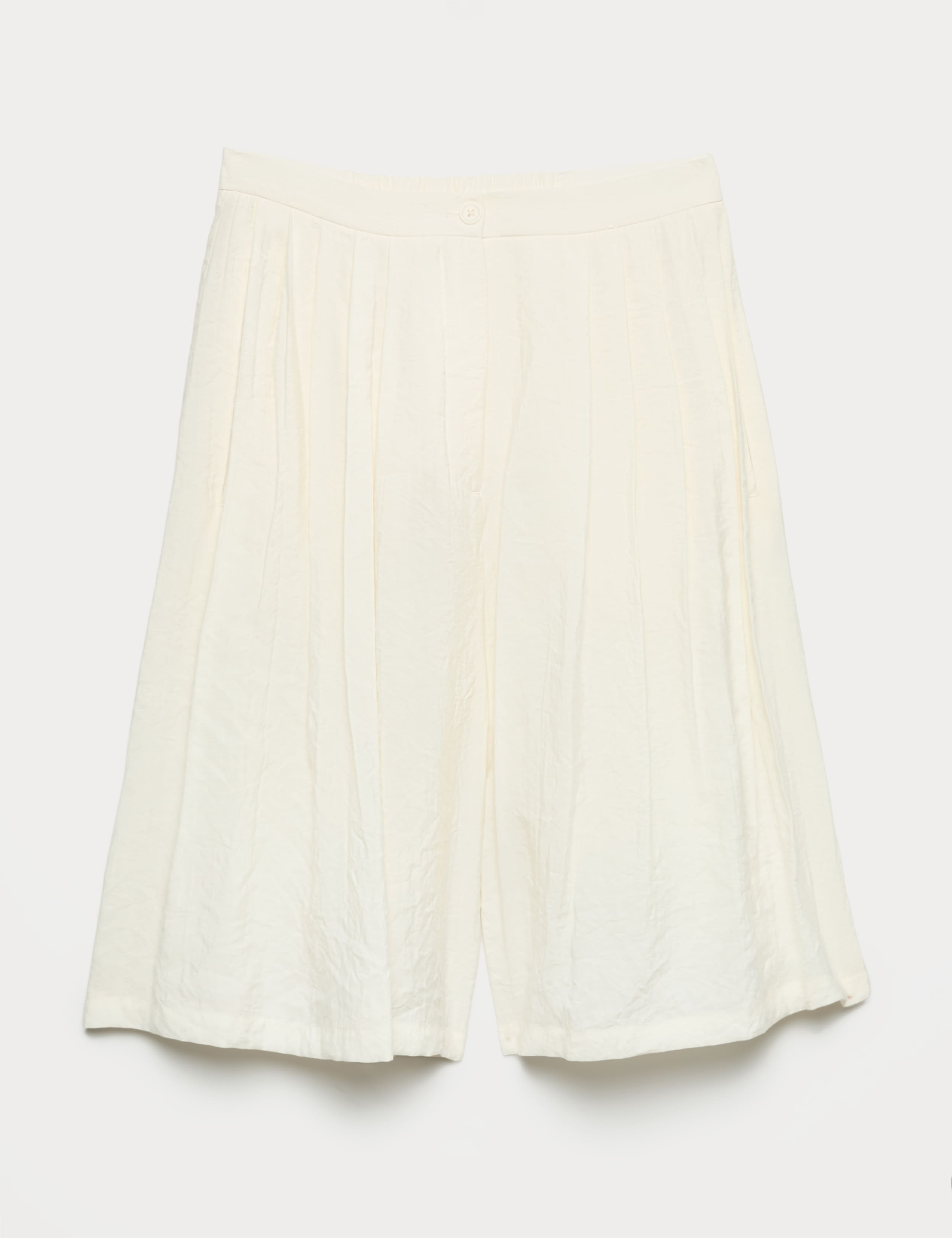 Pleated Longline Shorts