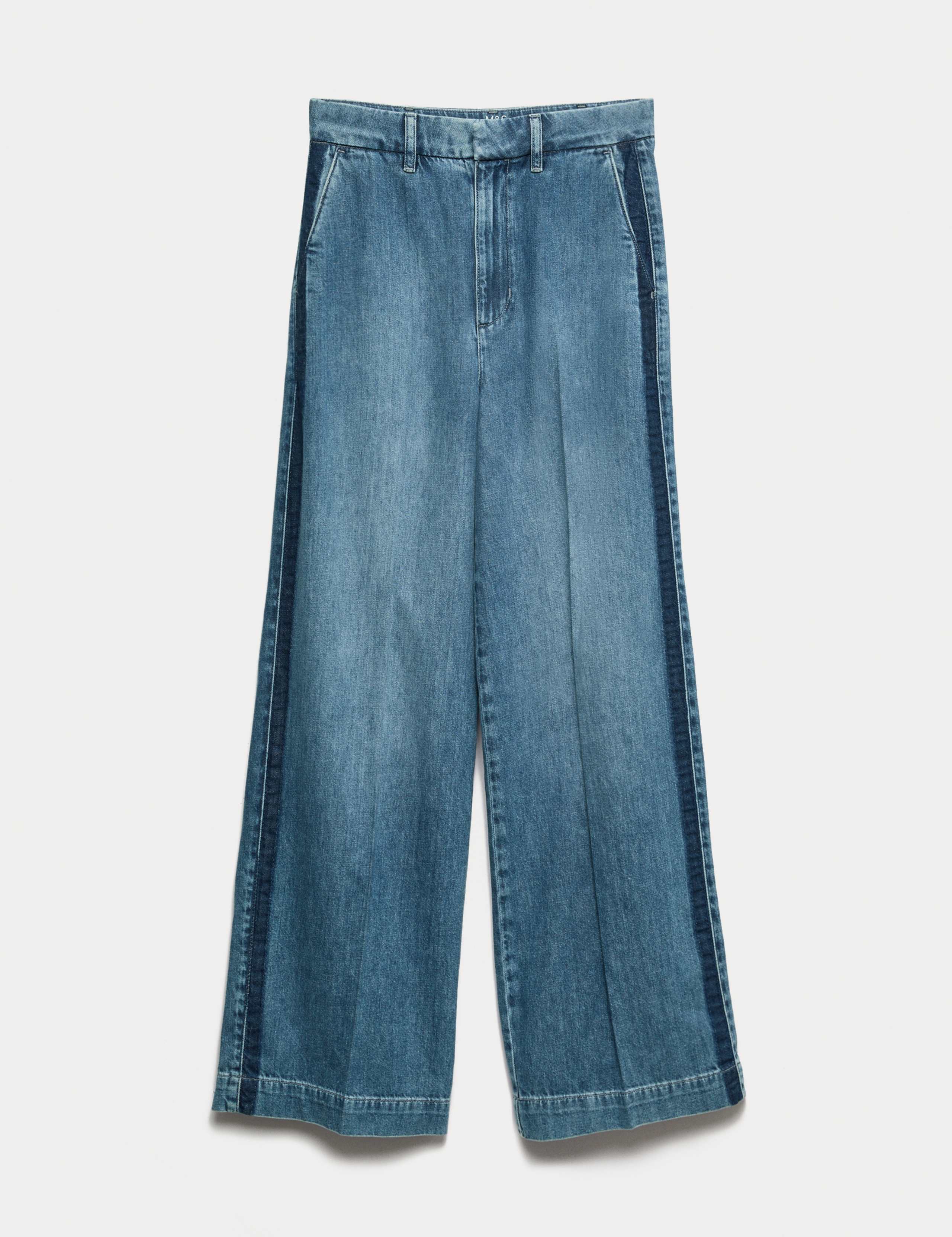 Premium High Rise Denim Trousers