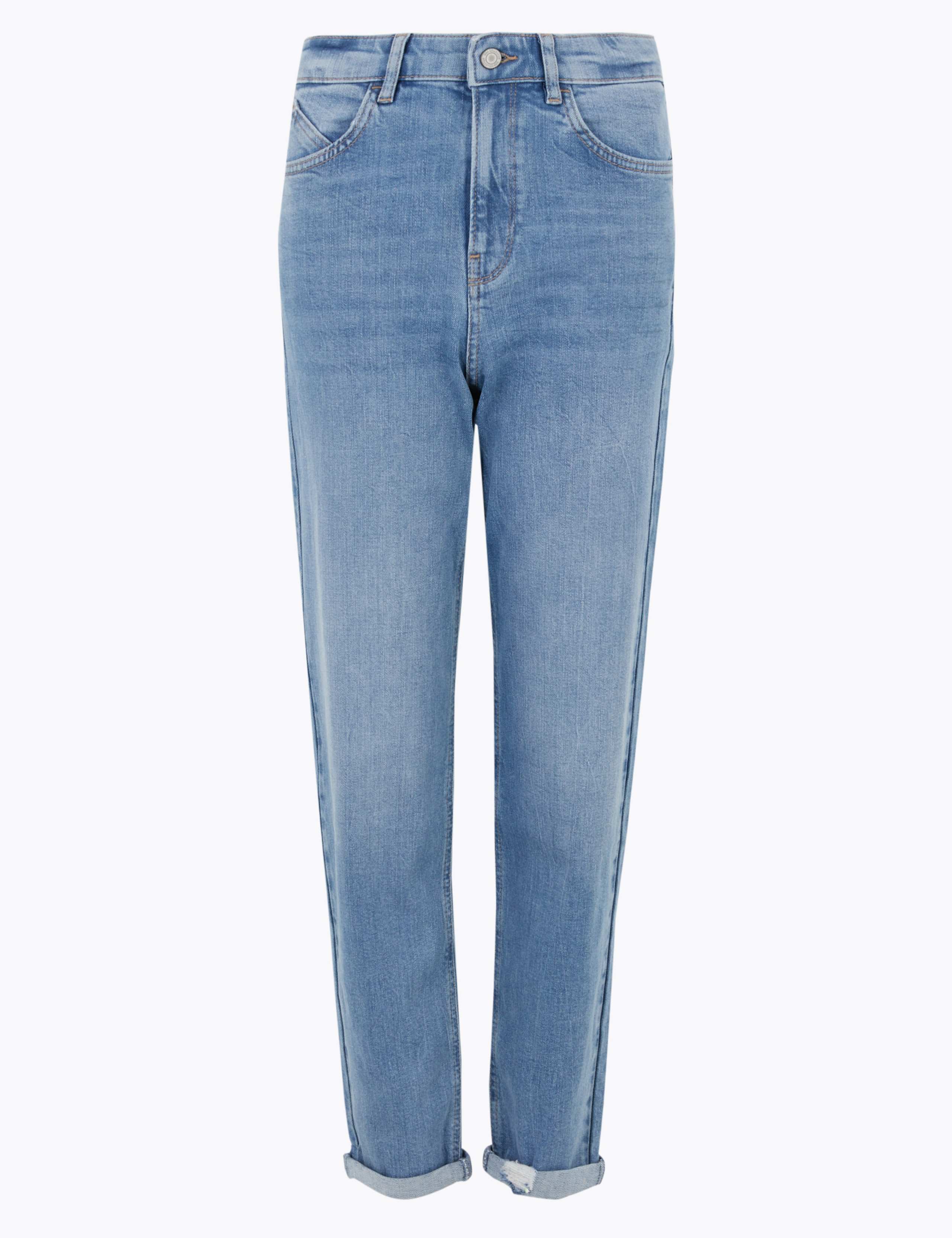 Boyfriend Jeans with Stretch