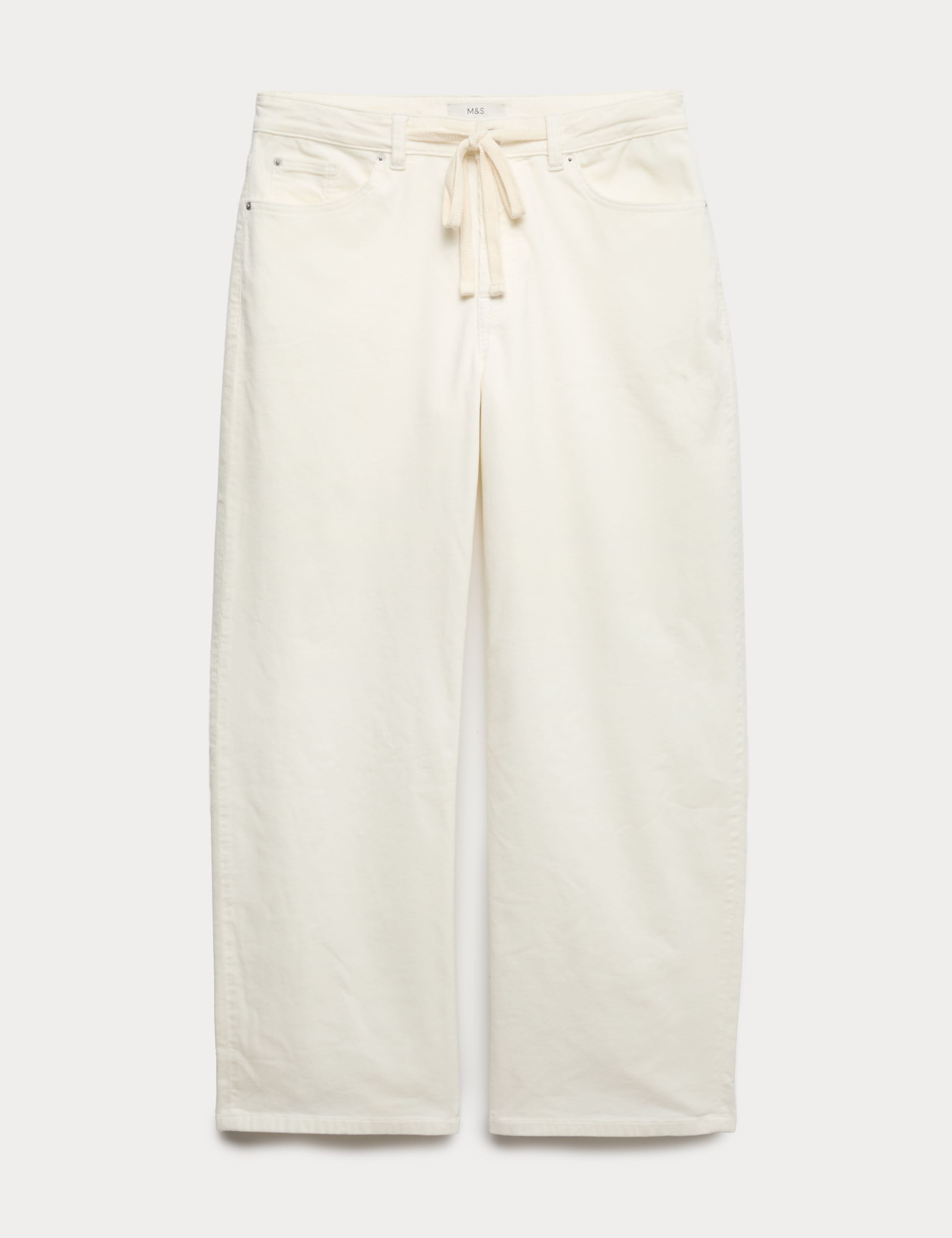 Cotton Rich Cord Wide Leg Trousers