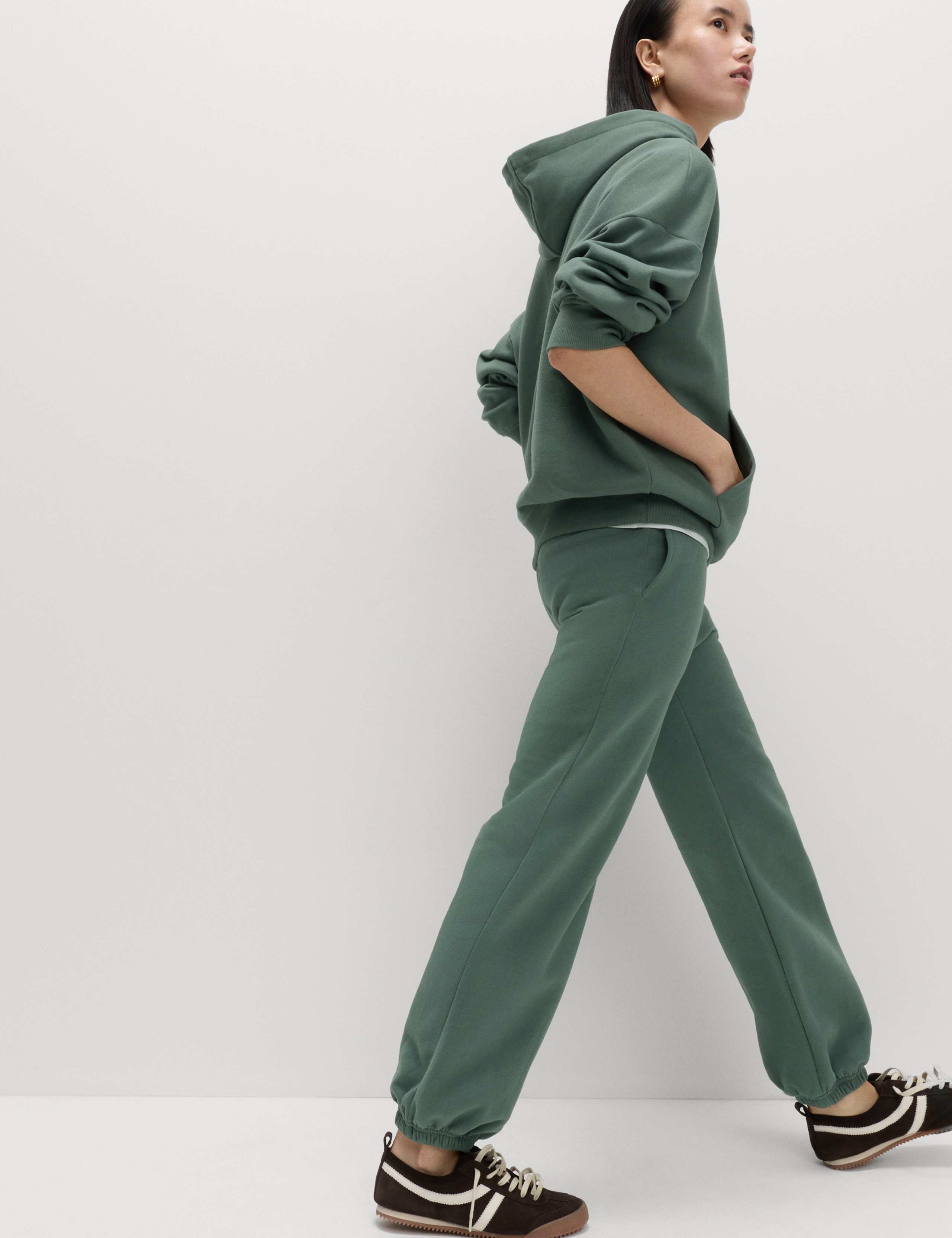 Cotton Rich Cuffed Joggers