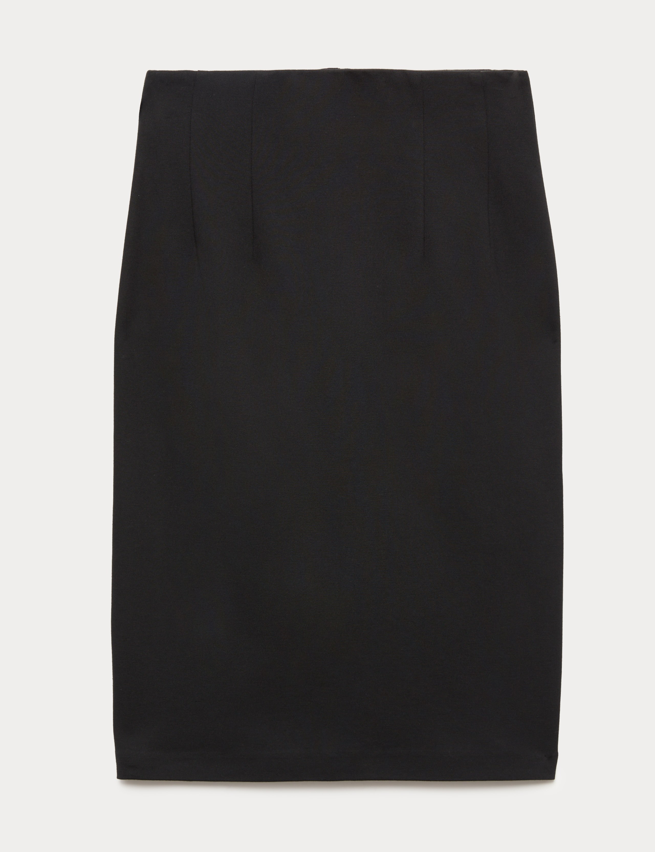 Jersey Knee Length Pencil Skirt