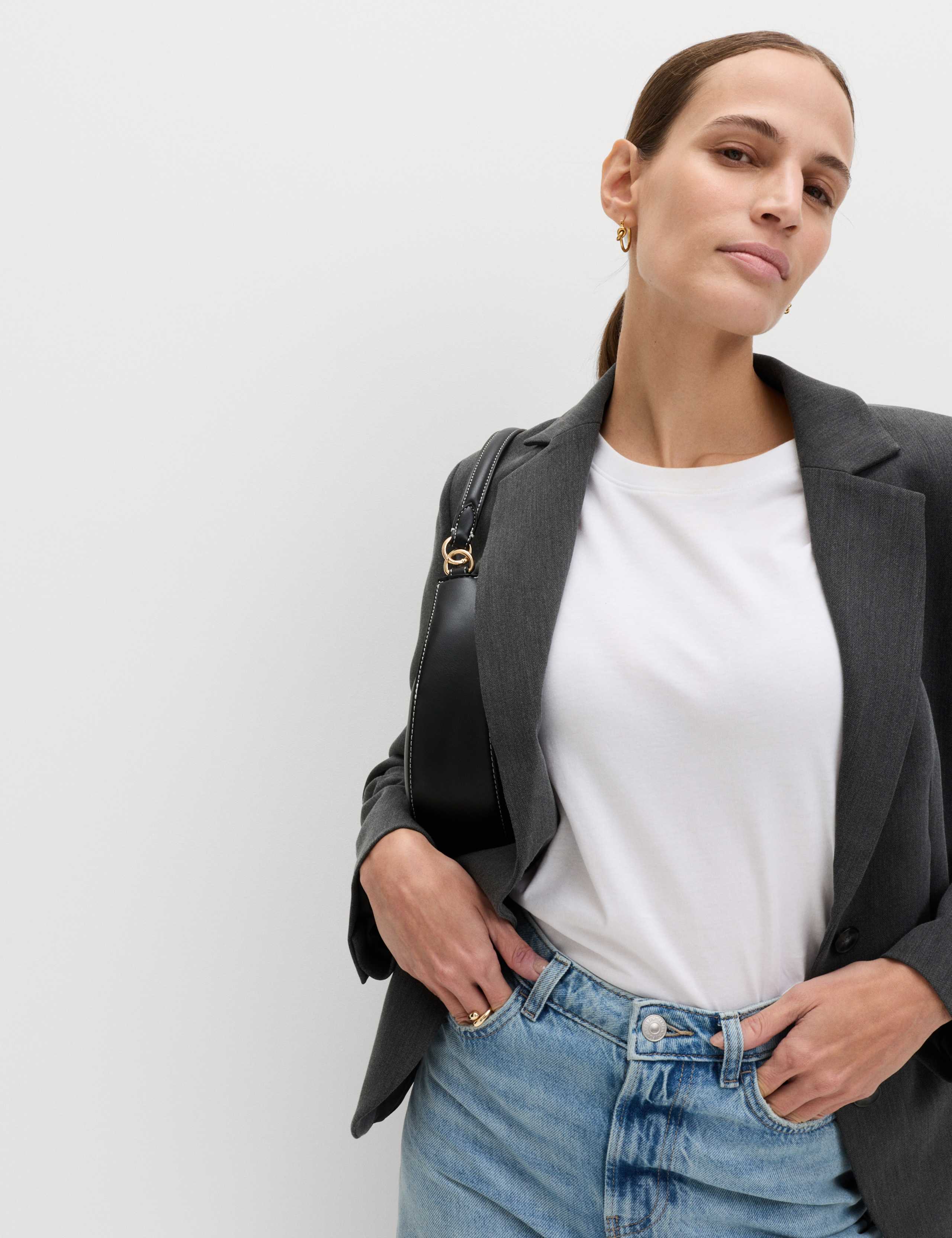 Relaxed Blazer & Trouser Set 2 of 6