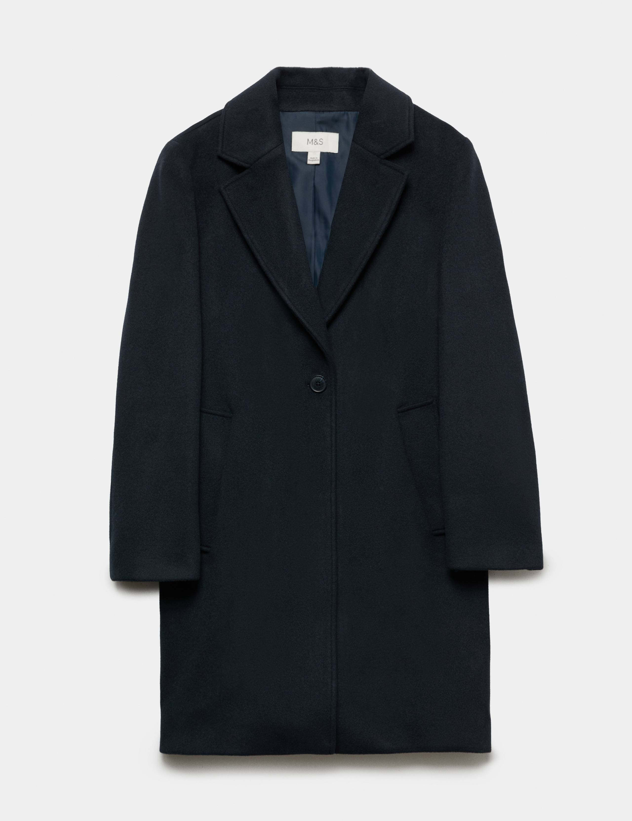Single Breasted Longline Coat