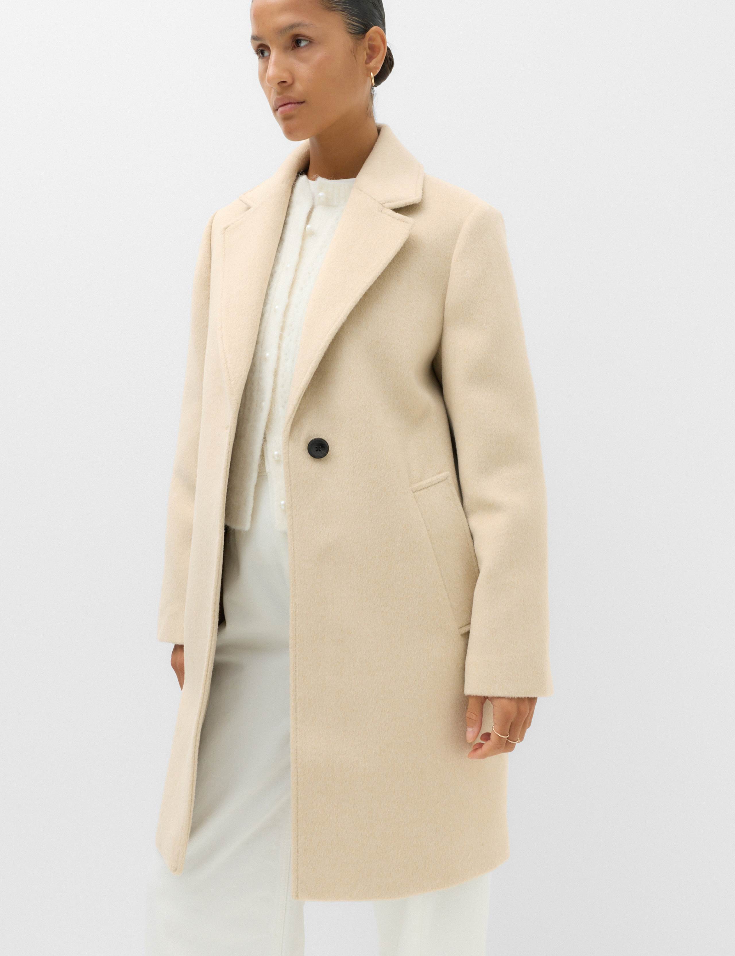Single Breasted Longline Coat