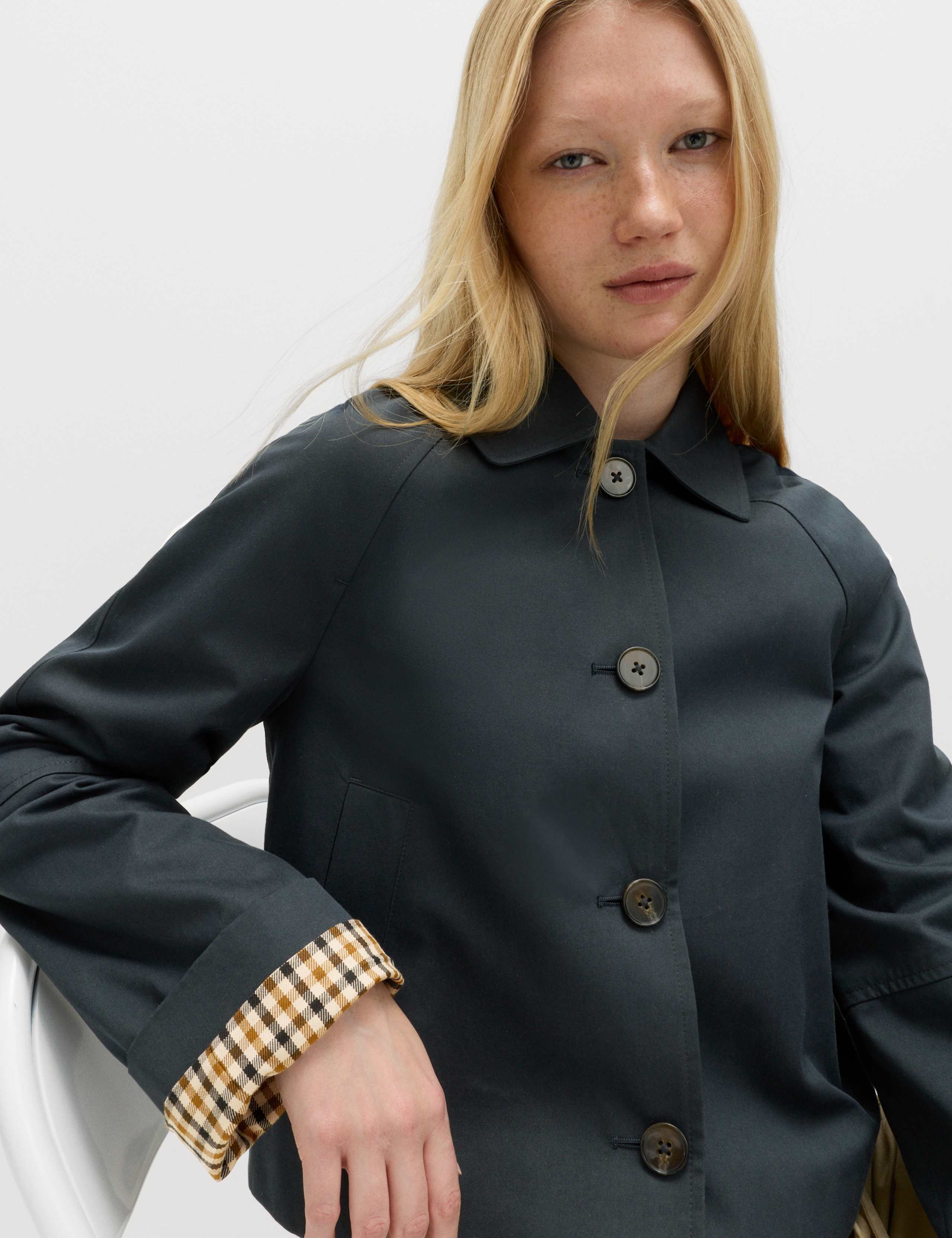 Pure Cotton Short Car Coat