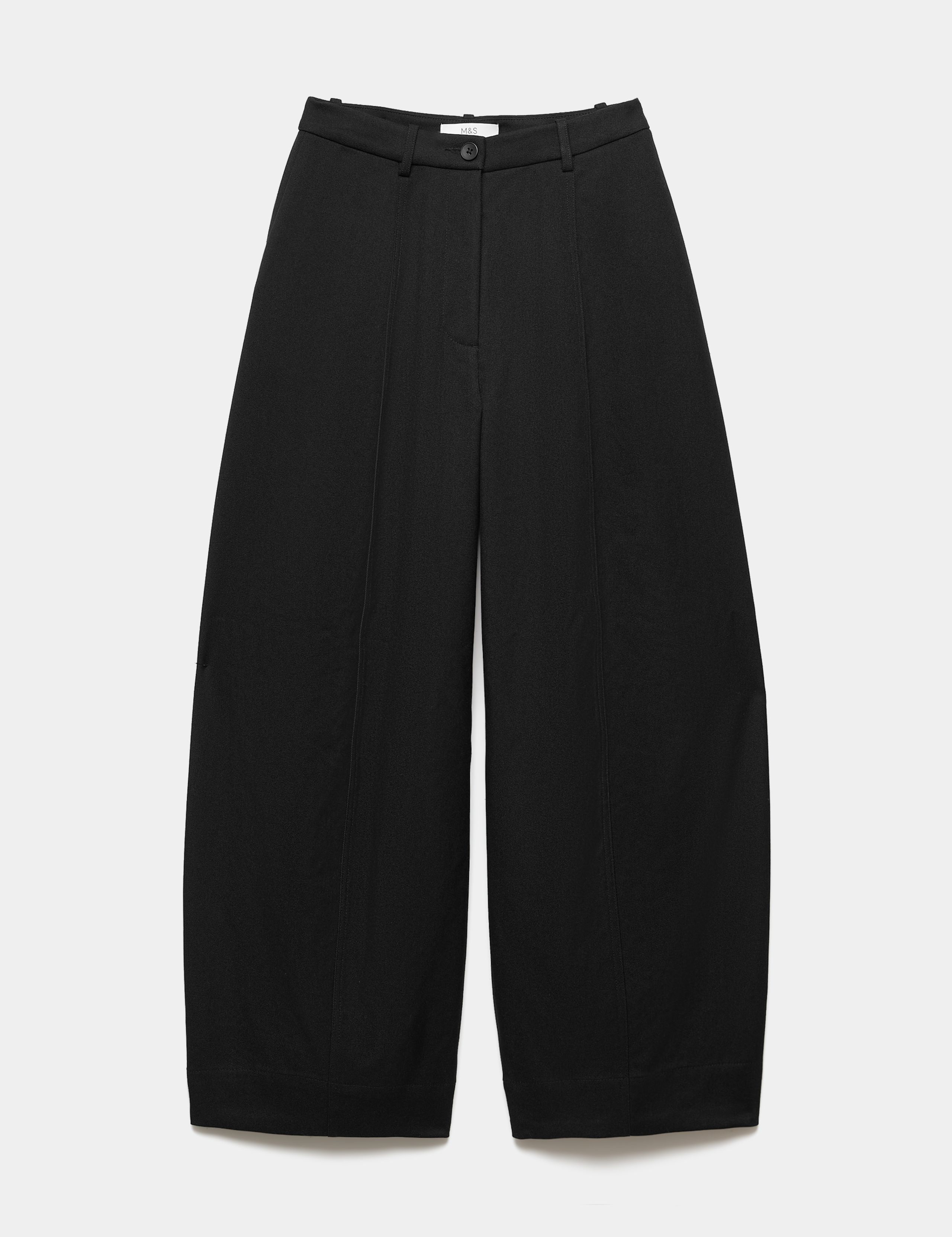 Barrel Leg Trousers