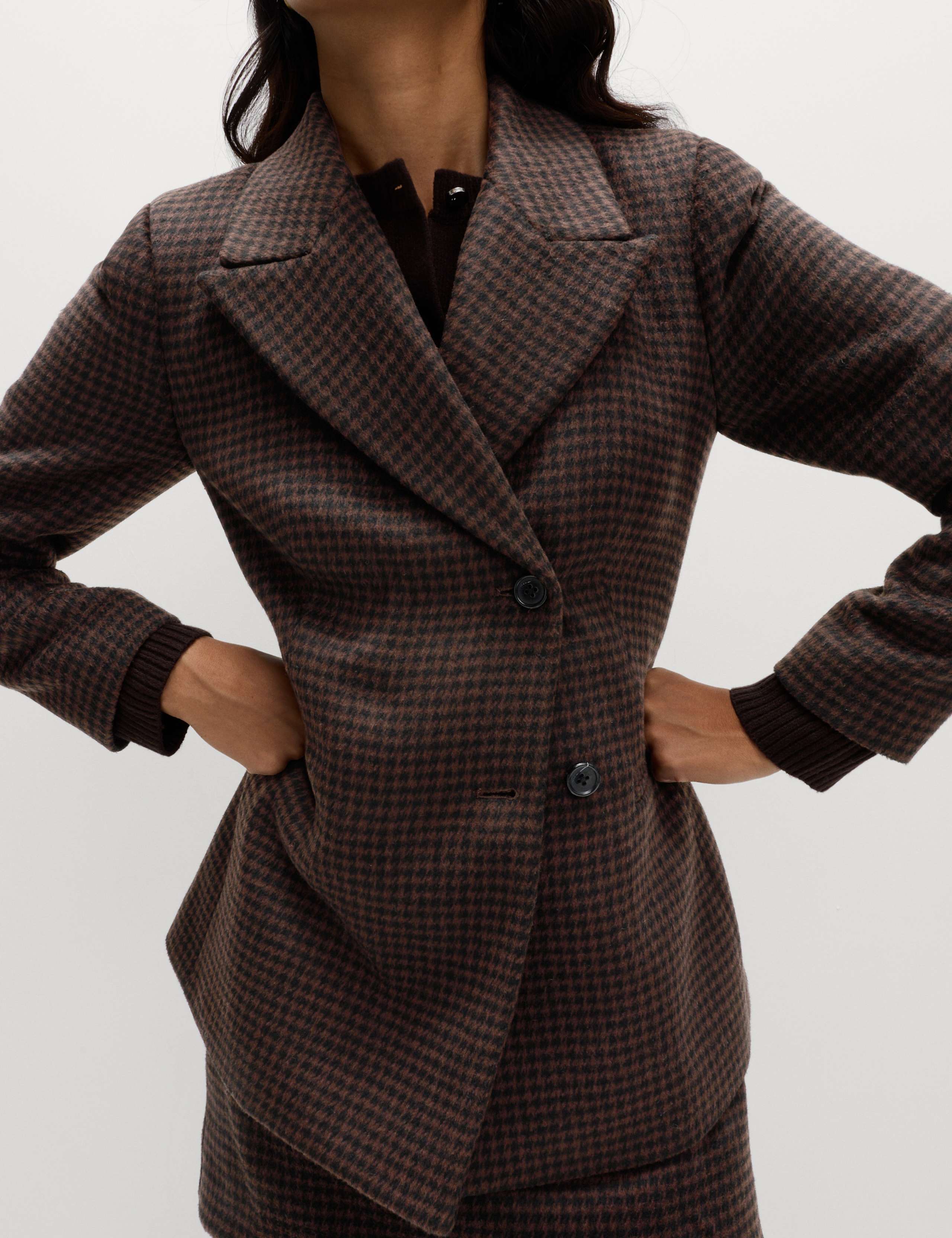 Micro Check Jacket