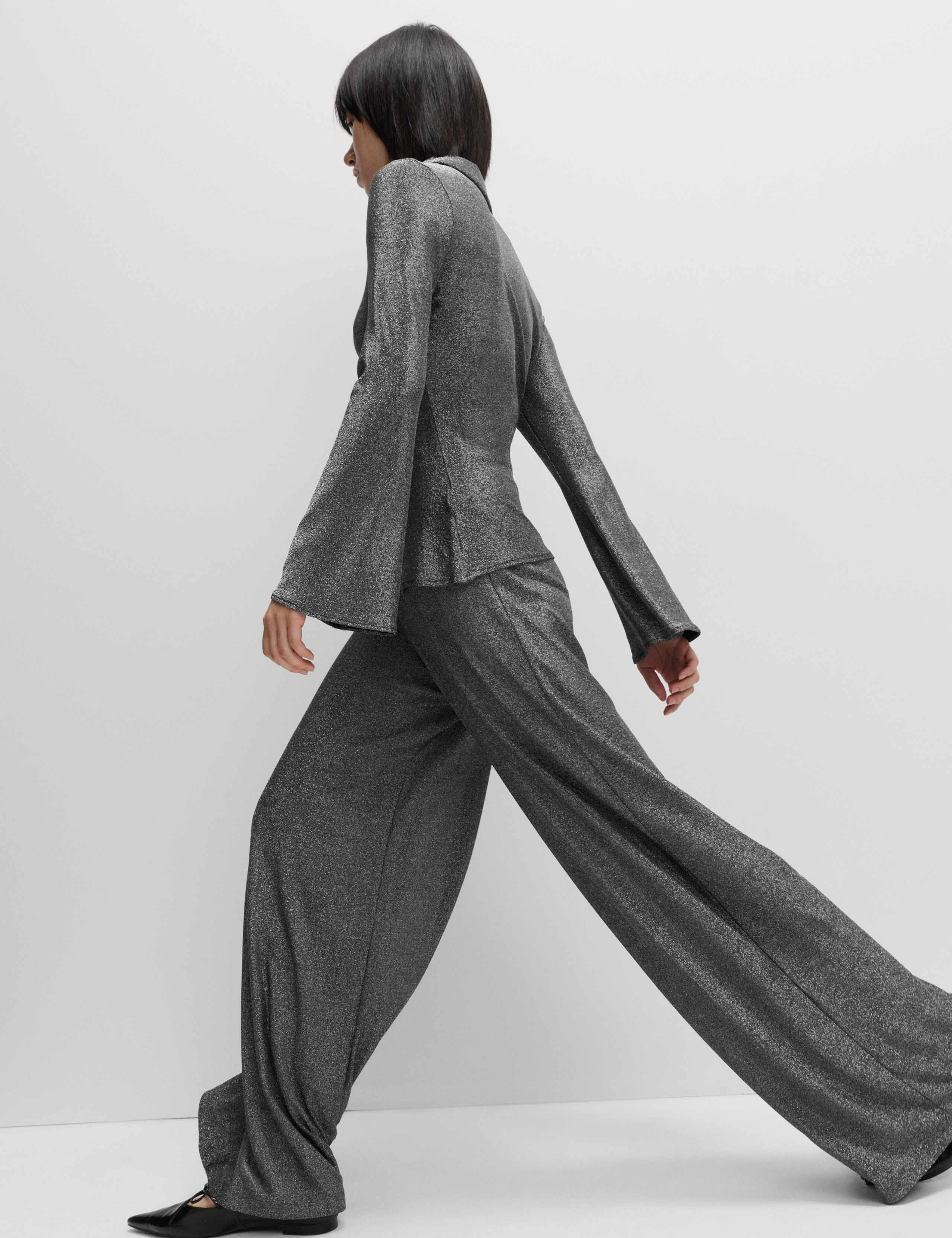 Sparkly Palazzo Trousers