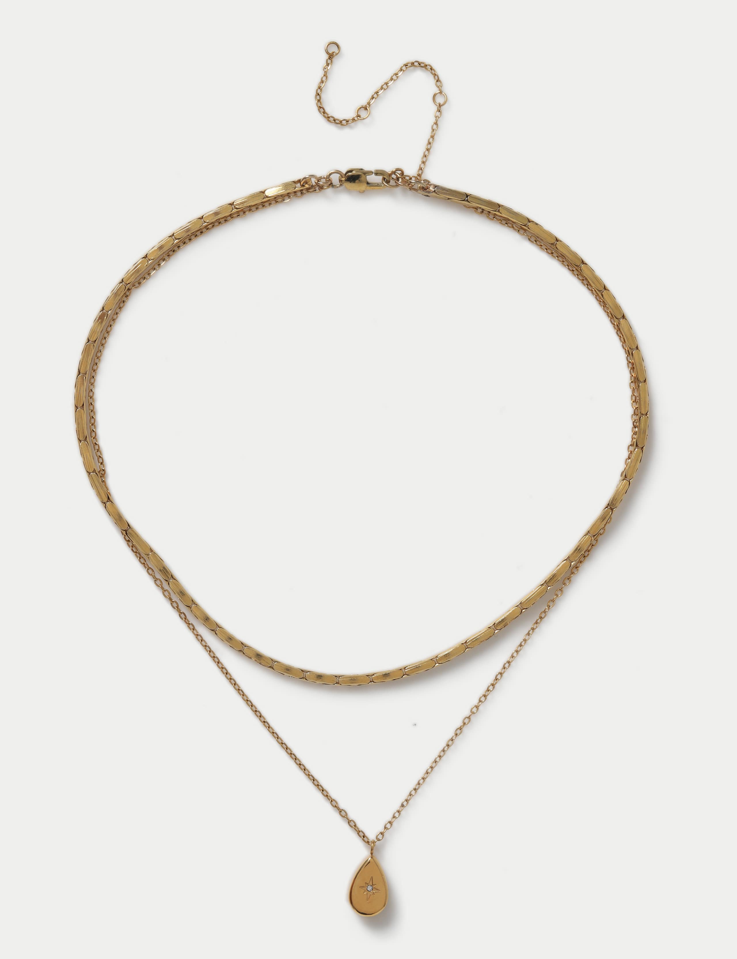 Stainless Steel Layer Necklace