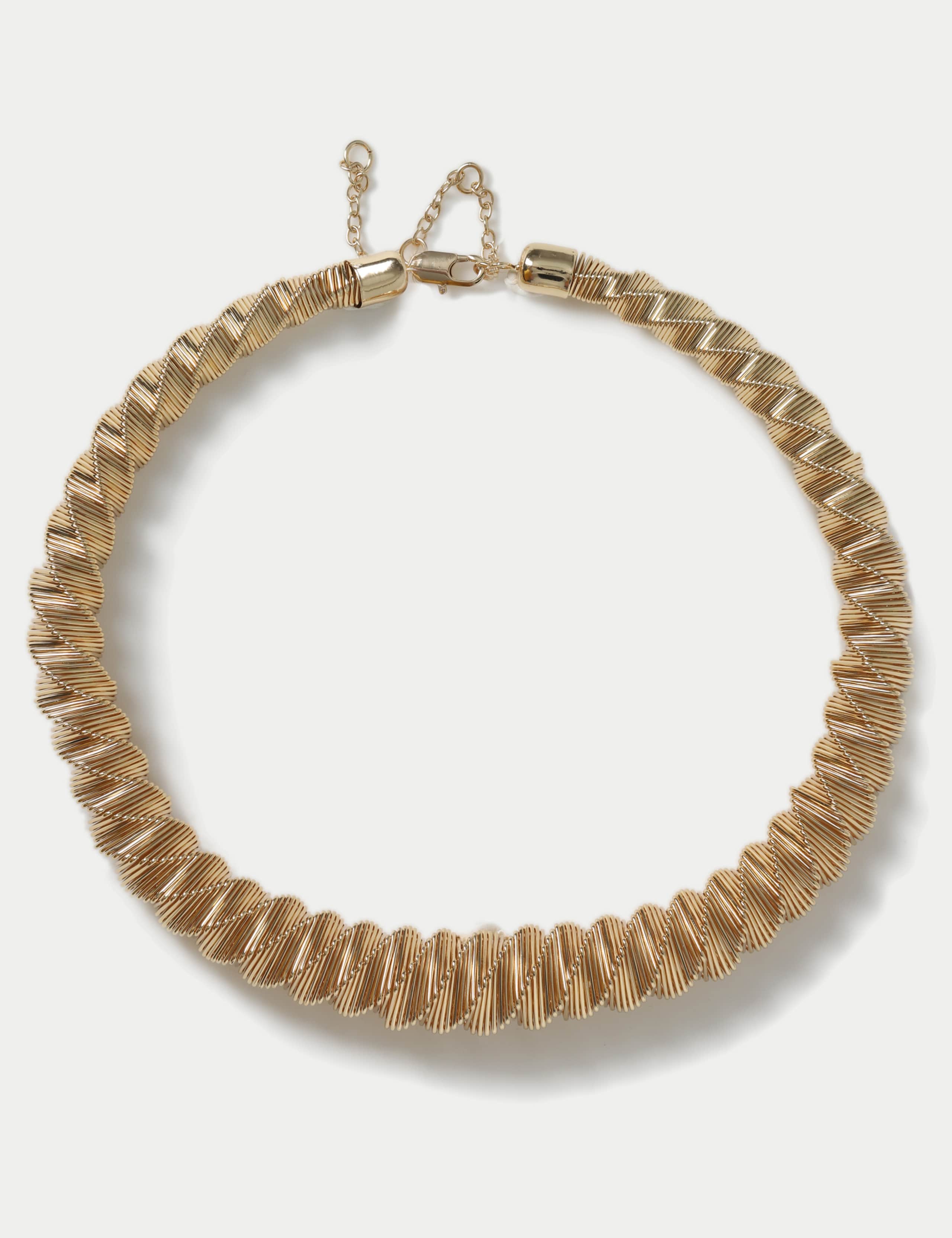 Twisted Continuous Detail Neckwear