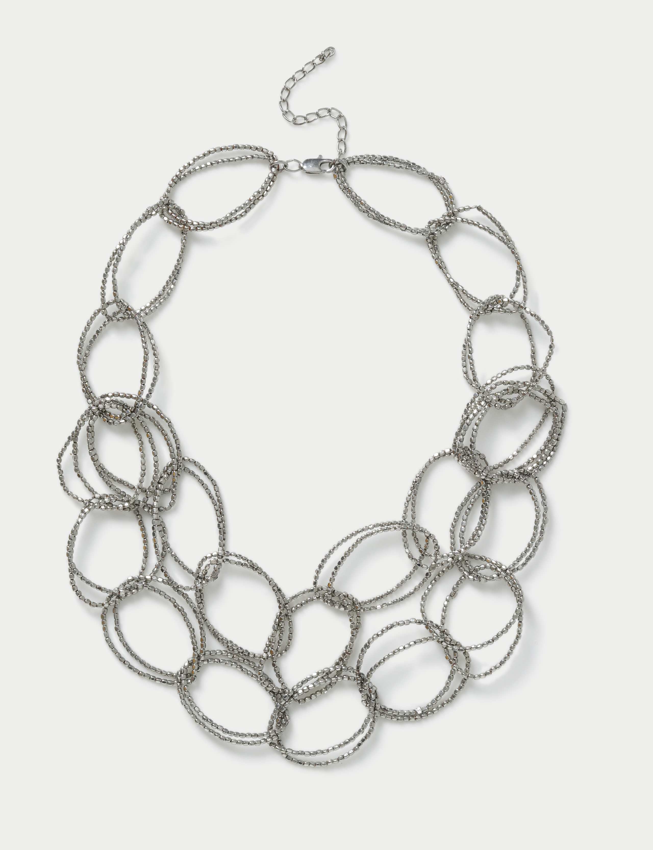 Circular Outline Detail Necklace
