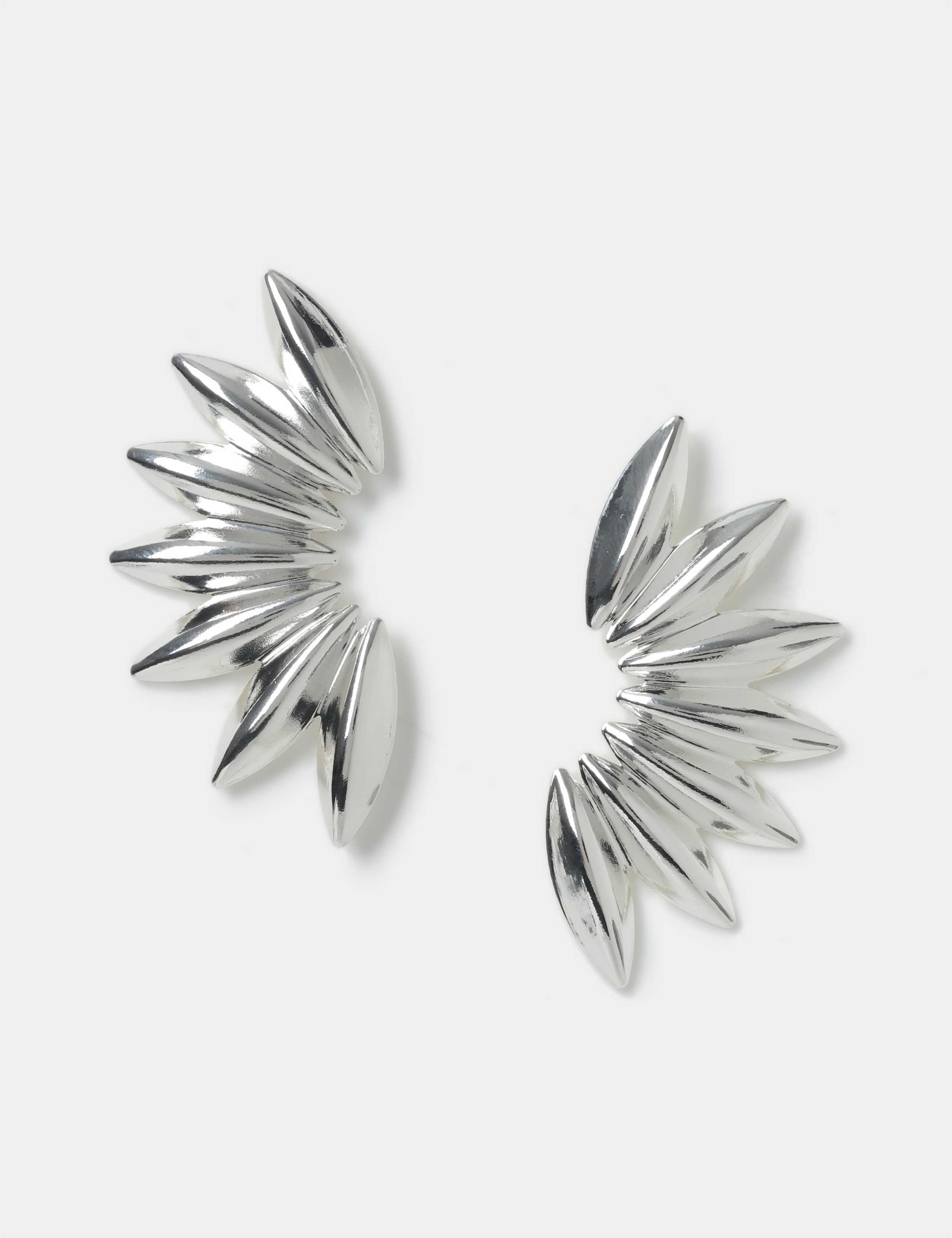 Half Petal Earrings