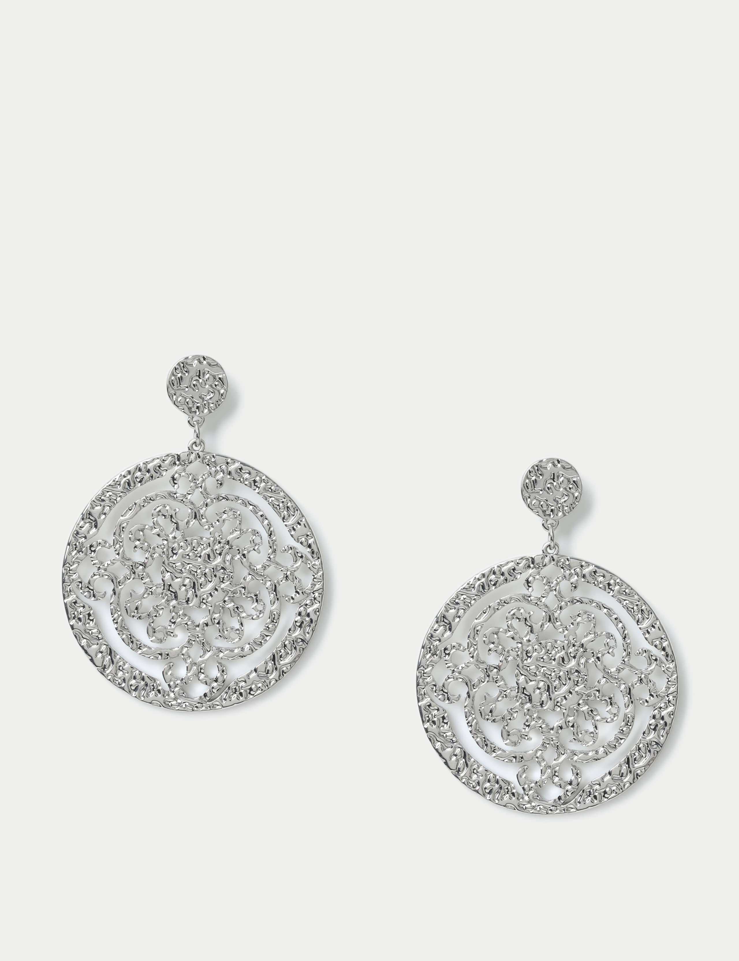 Filigree Drop Earrings